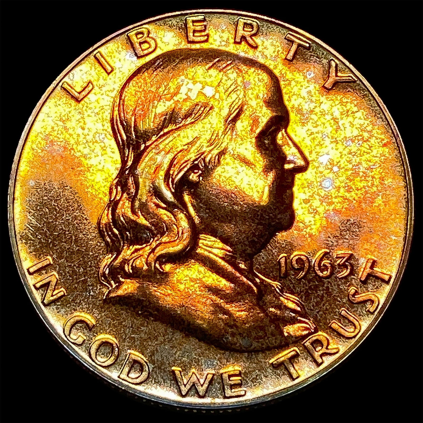 1963 Franklin Half Dollar GEM PROOF (1 of 2)
