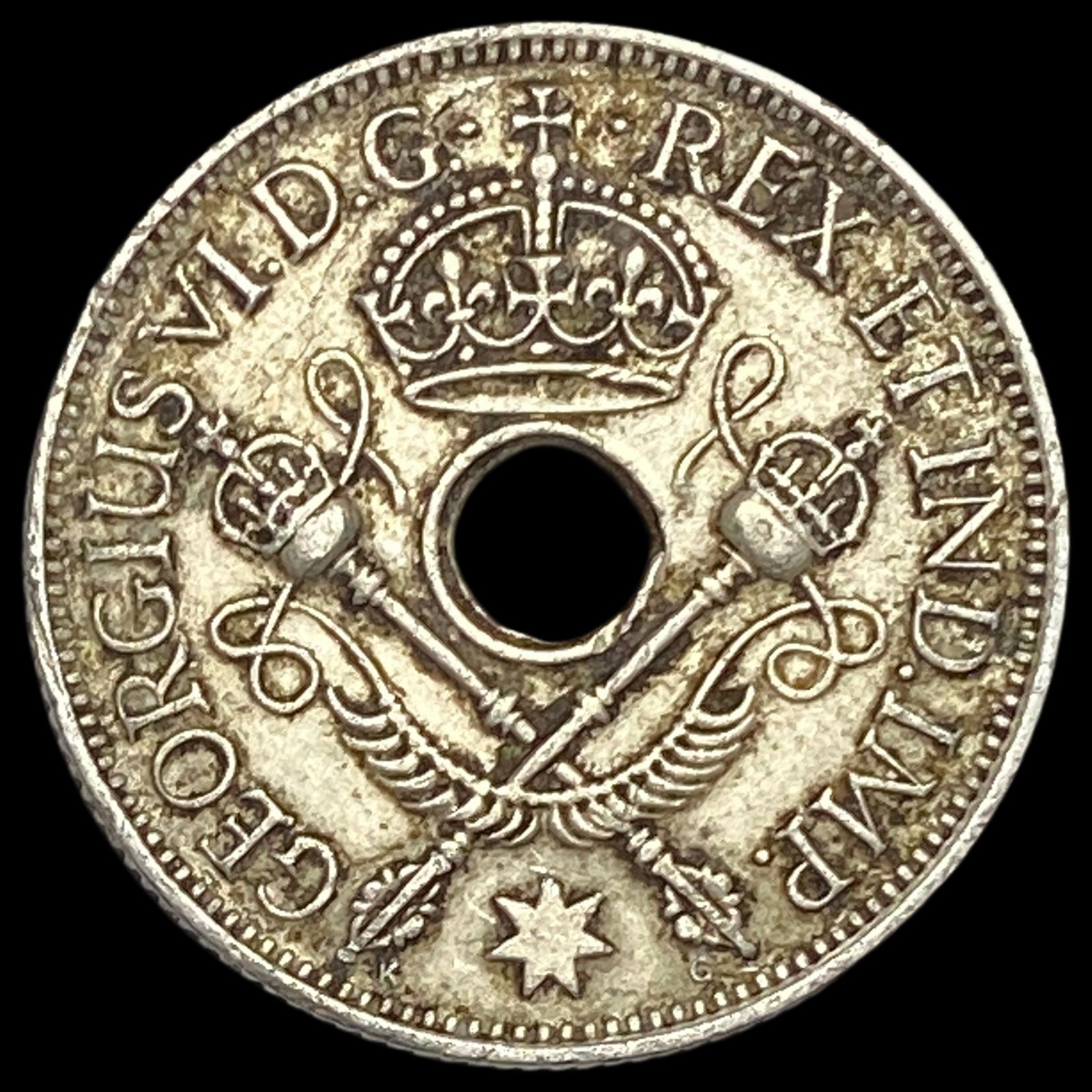 1945 New Guinea Silver Shilling UNCIRCULATED (1 of 2)