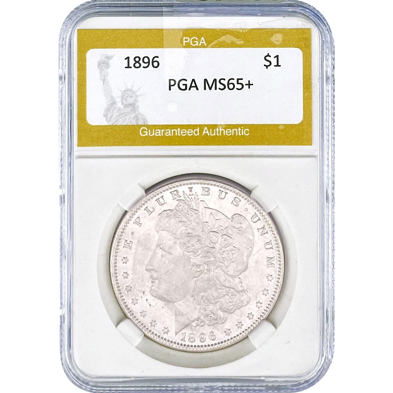 1896 Morgan Silver Dollar PGA MS65+ (1 of 2)