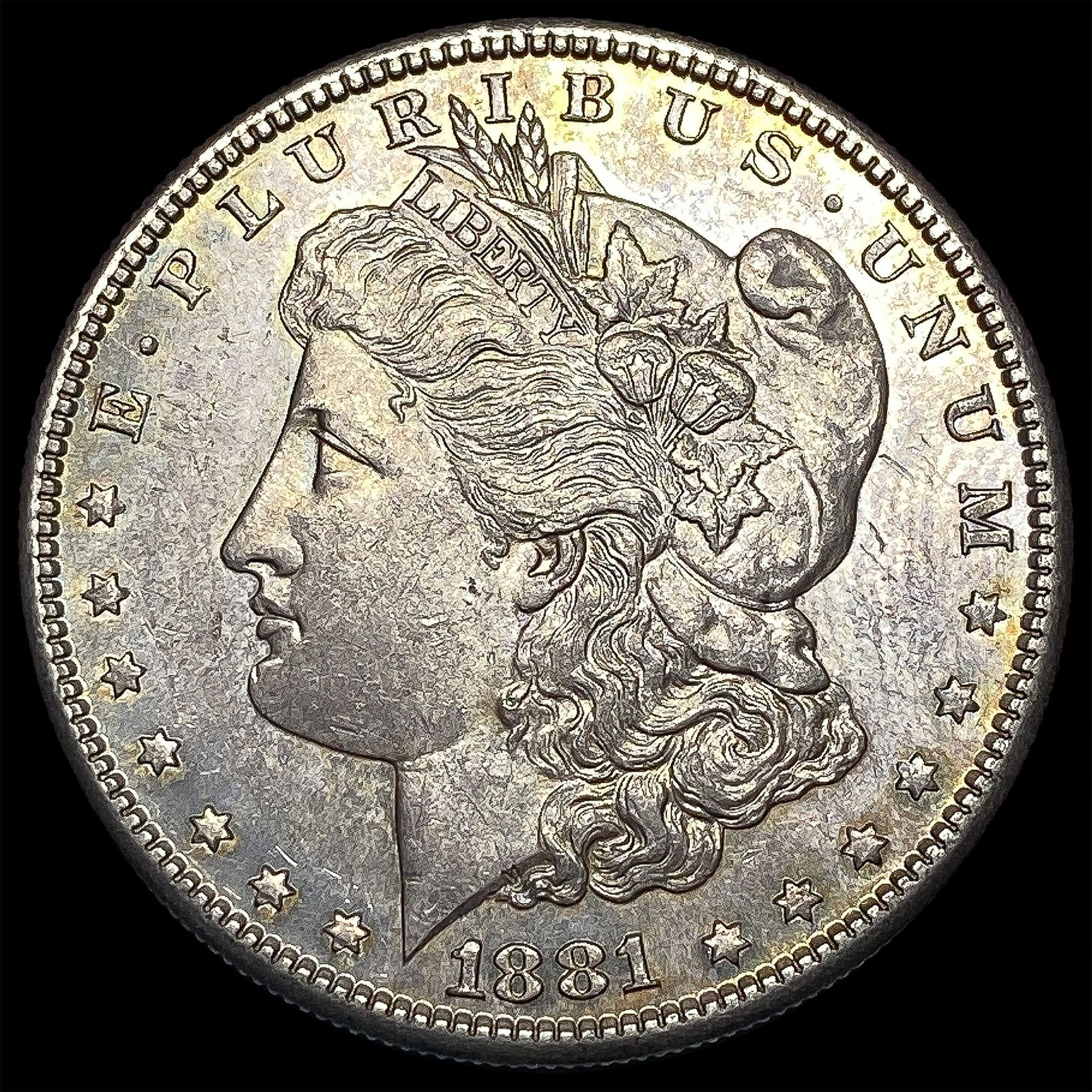 1881-S Silver Morgan Dollar CHOICE BU (1 of 2)
