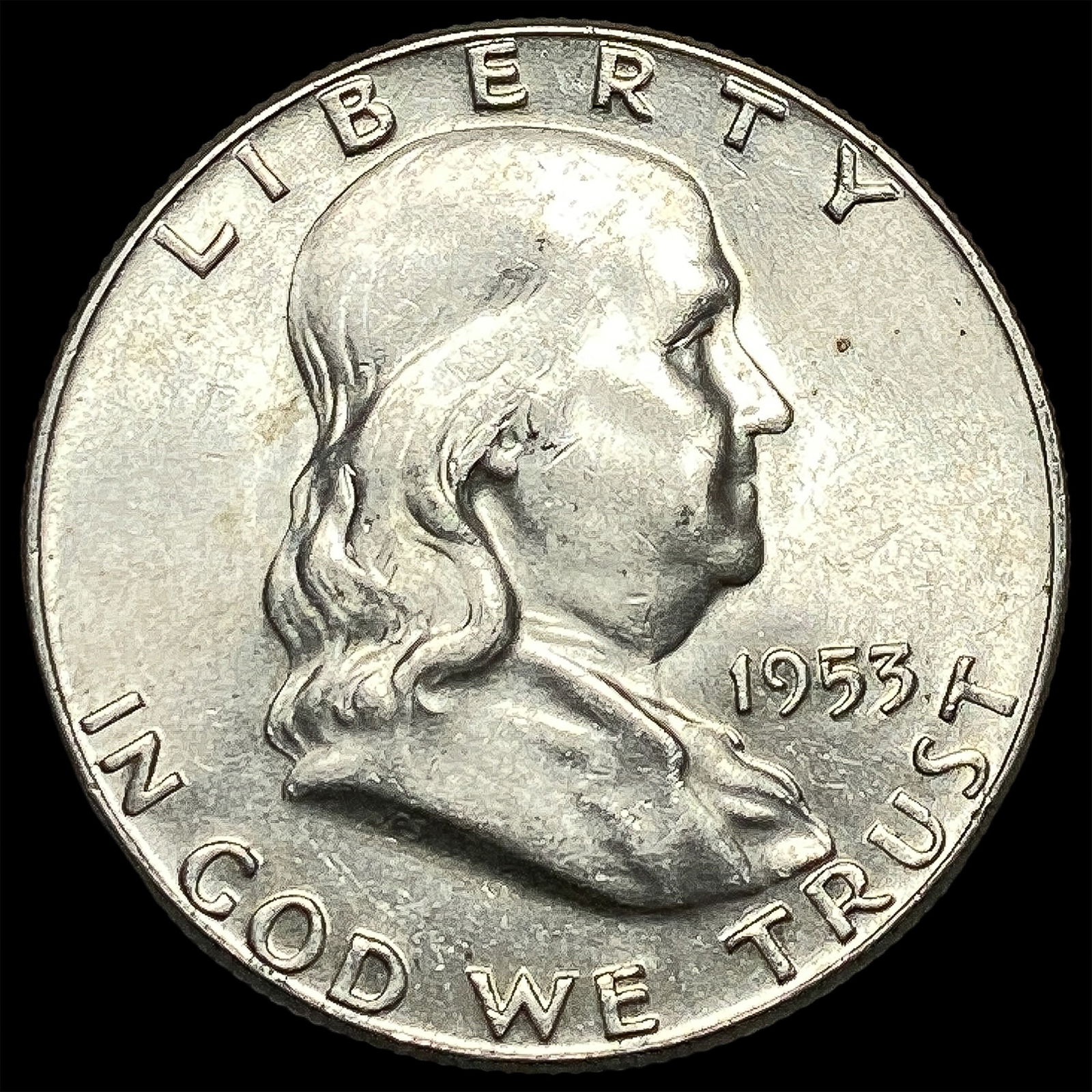 1953 Silver Half Dollar CHOICE BU (1 of 2)