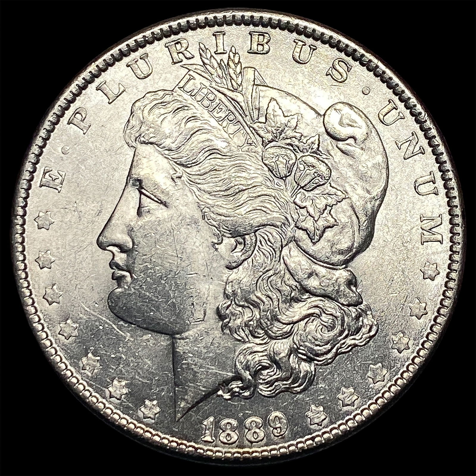 1889 Silver Morgan Dollar CHOICE BU (1 of 2)