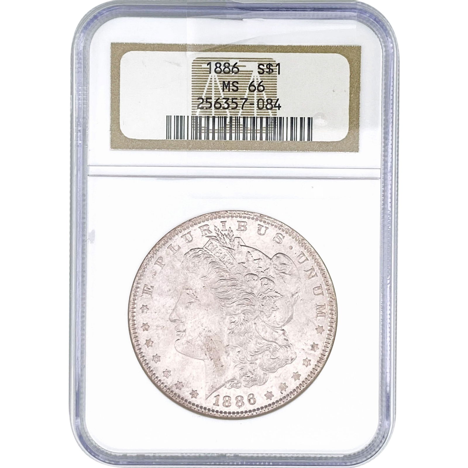 1886 Morgan Silver Dollar NGC MS66 (1 of 2)