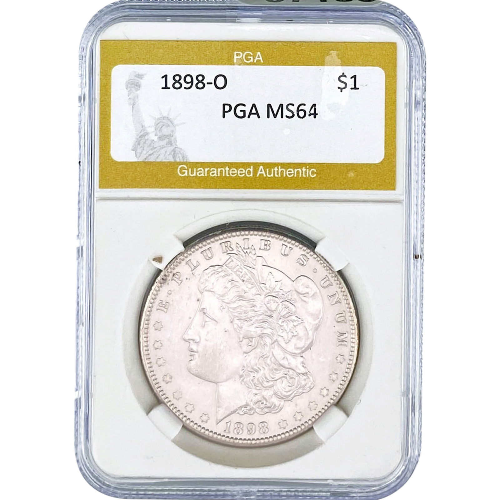 1898-O Morgan Silver Dollar PGA MS64 (1 of 2)