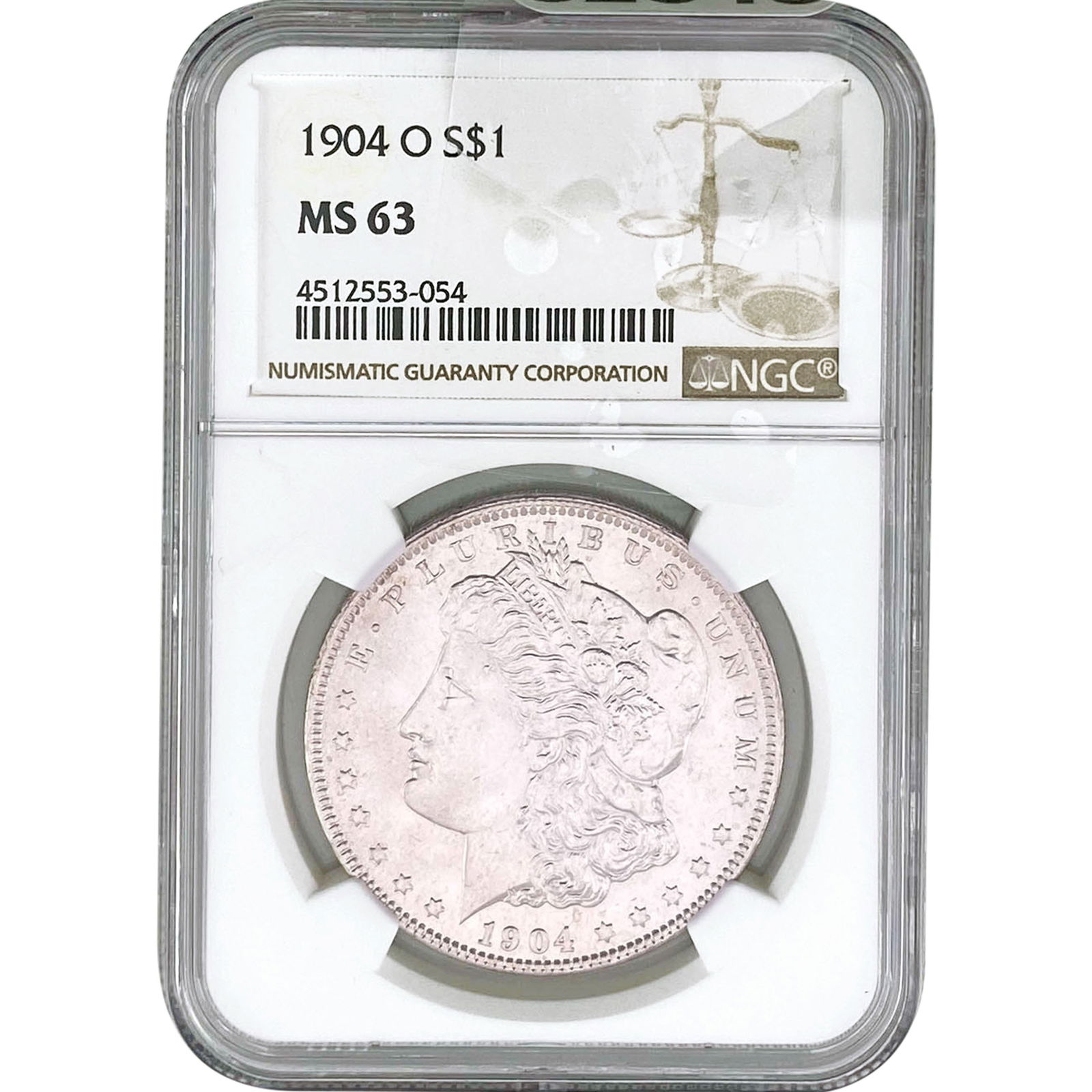 1904-O Morgan Silver Dollar NGC MS63 (1 of 2)