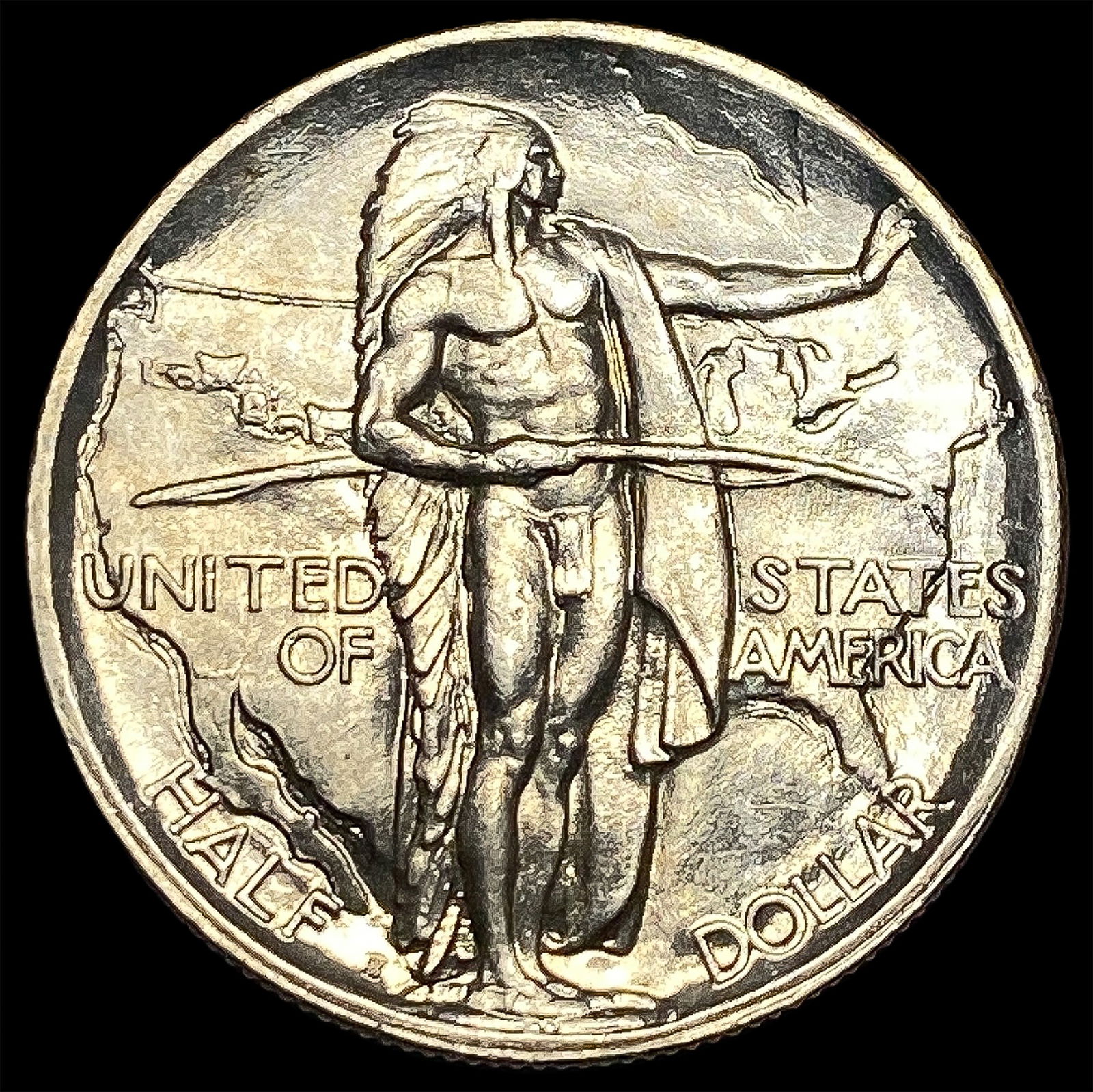 1926 Oregon Trail Memorial Silver Half Dollar CHOICE BU (1 of 2)