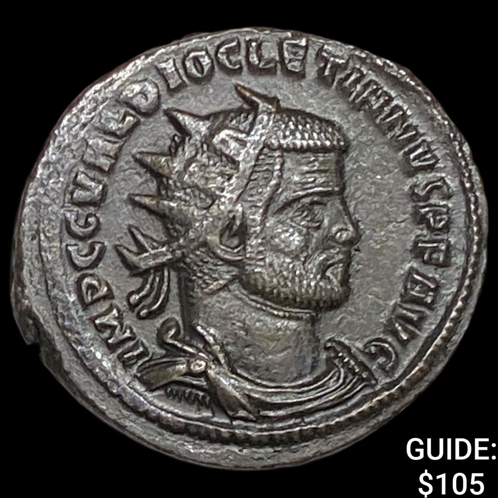 Roman Diocletian 284-305 AD BI Nummus CHOICE AU: Roman Diocletian 284-305 AD BI Nummus CHOICE AU