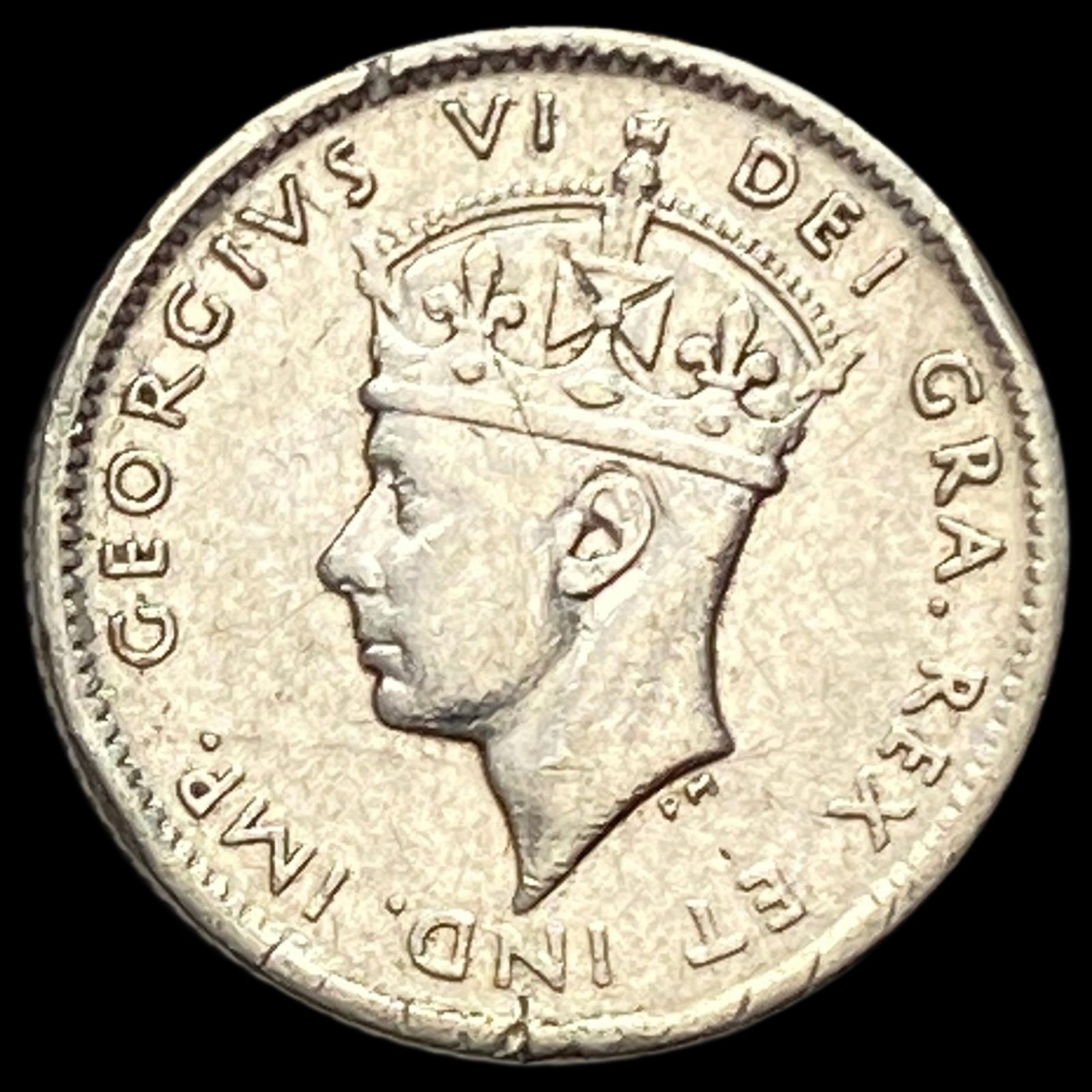 1944-C Canada Newfoundland Silver 10 Cents (1 of 2)