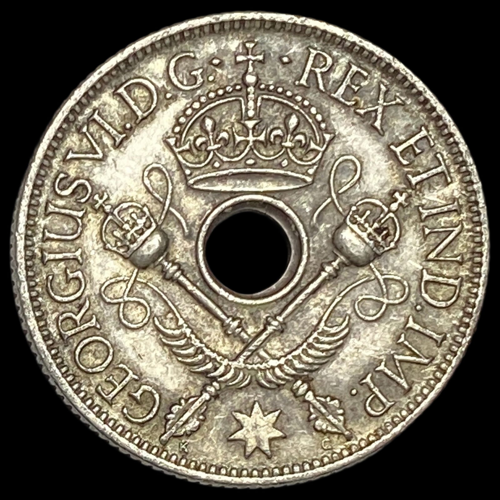 1938 New Guinea Silver Shilling UNCIRCULATED (1 of 2)
