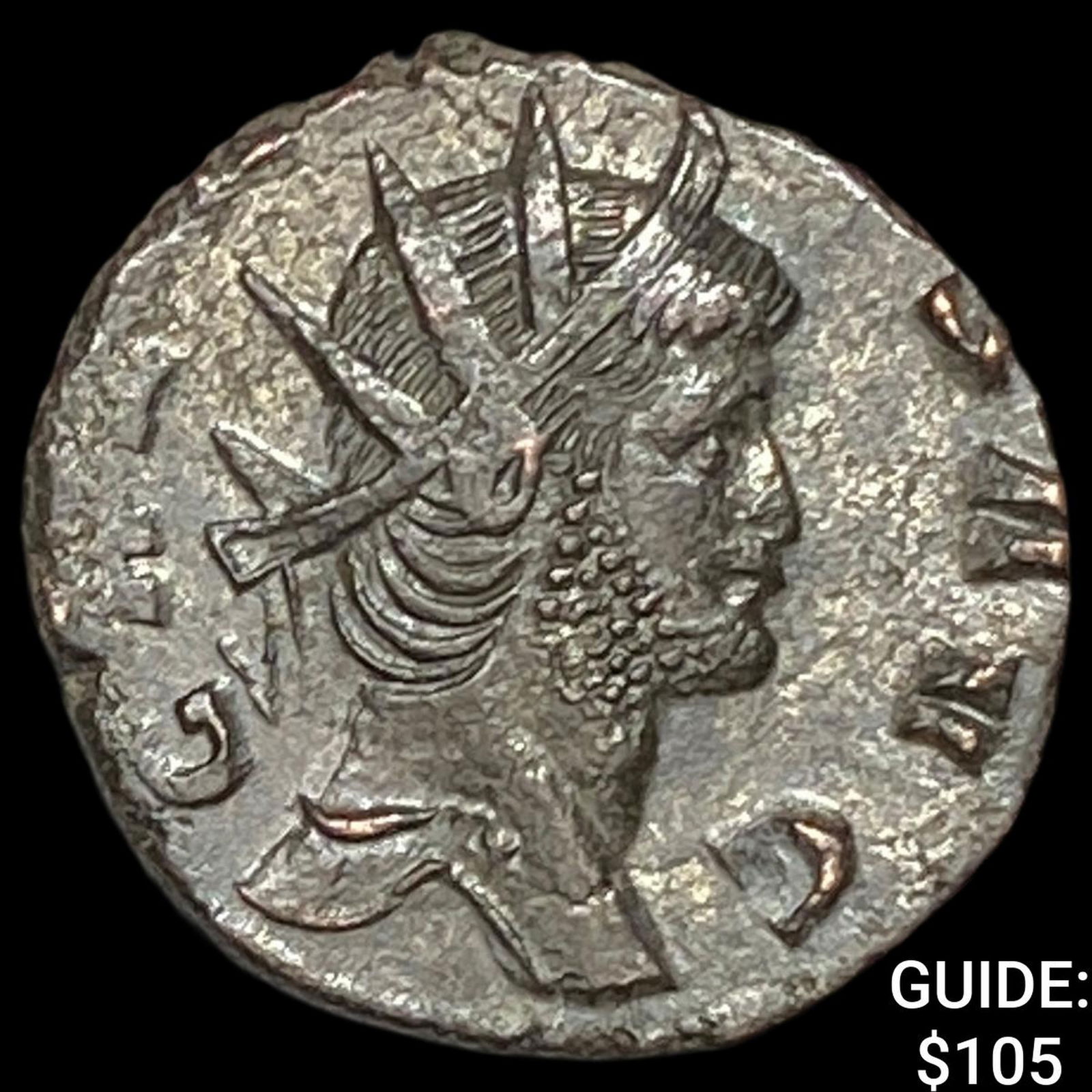 Roman Gallienus 253-268 AD BI Dbl Denarius CHOICE AU (1 of 2)