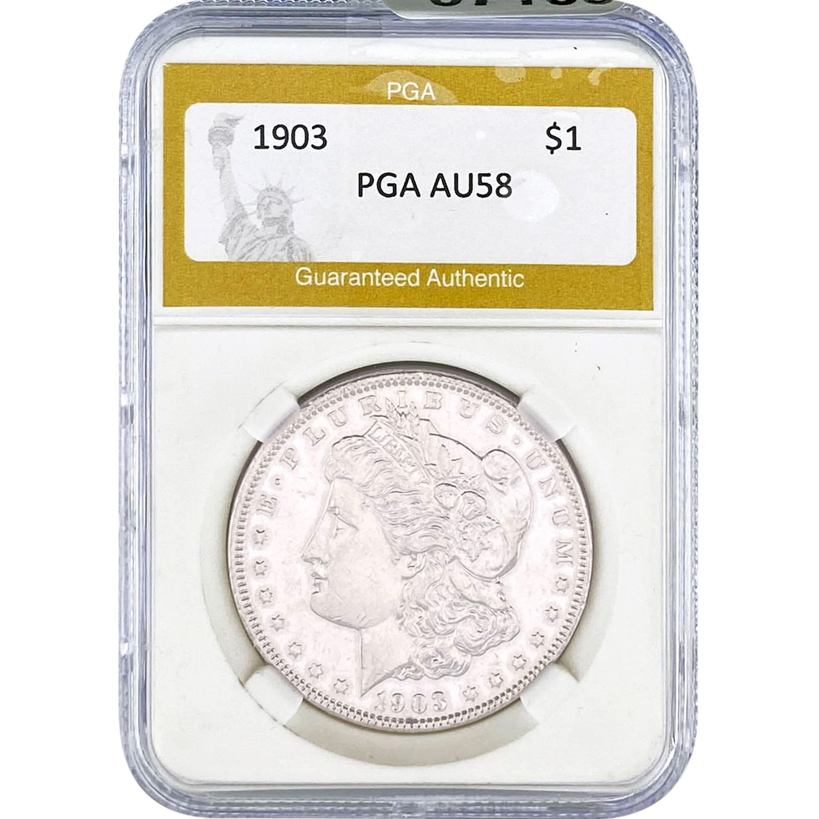 1903 Morgan Silver Dollar PGA AU58 (1 of 2)