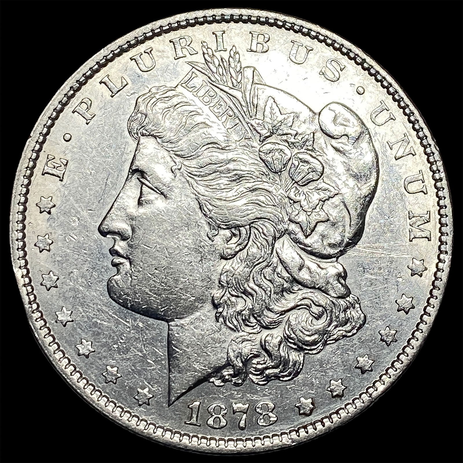 1878 Silver Morgan Dollar CLOSELY UNCIRCULATED (1 of 2)