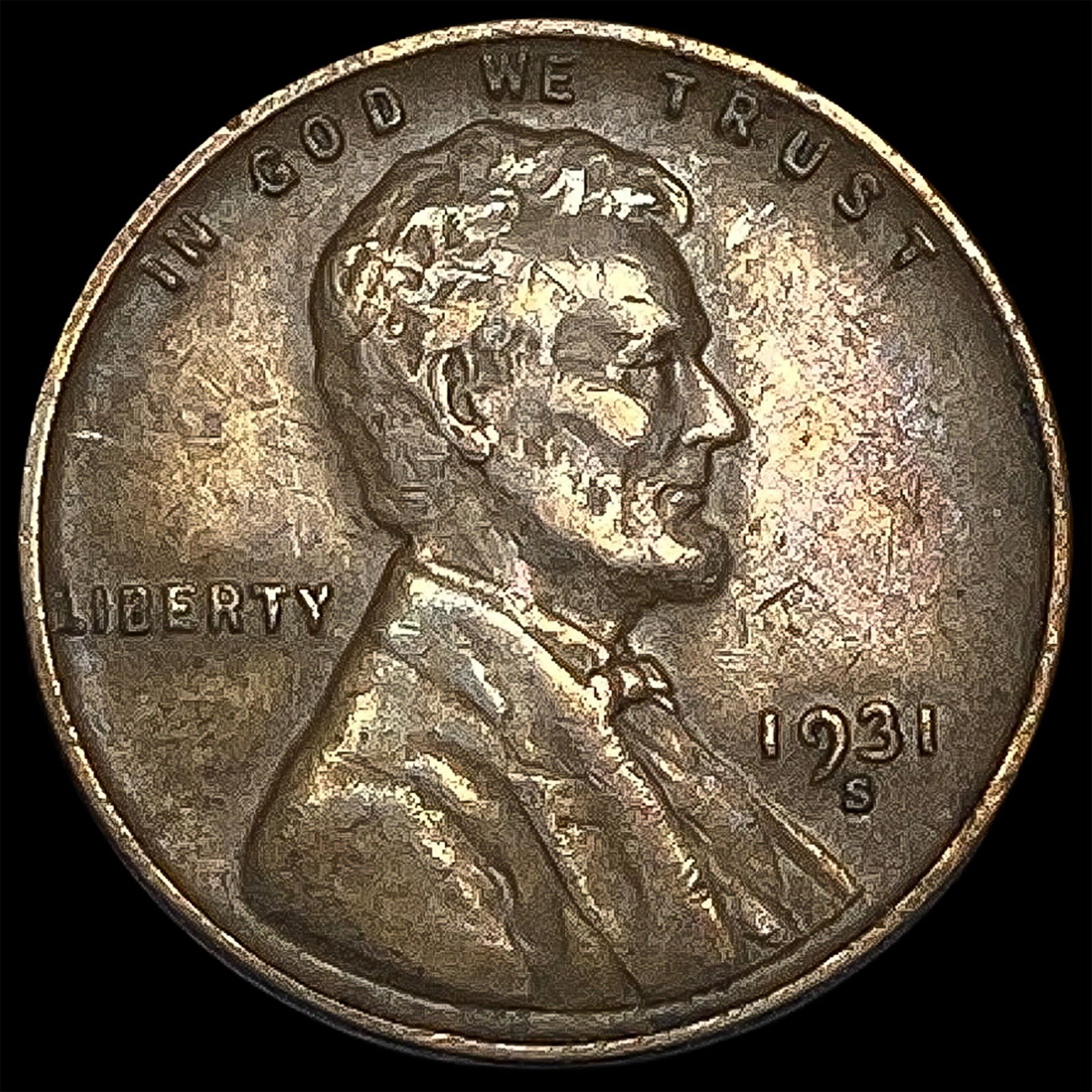 1931-S Lincoln Wheat Cent CLOSELY UNCIRCULATED (1 of 2)