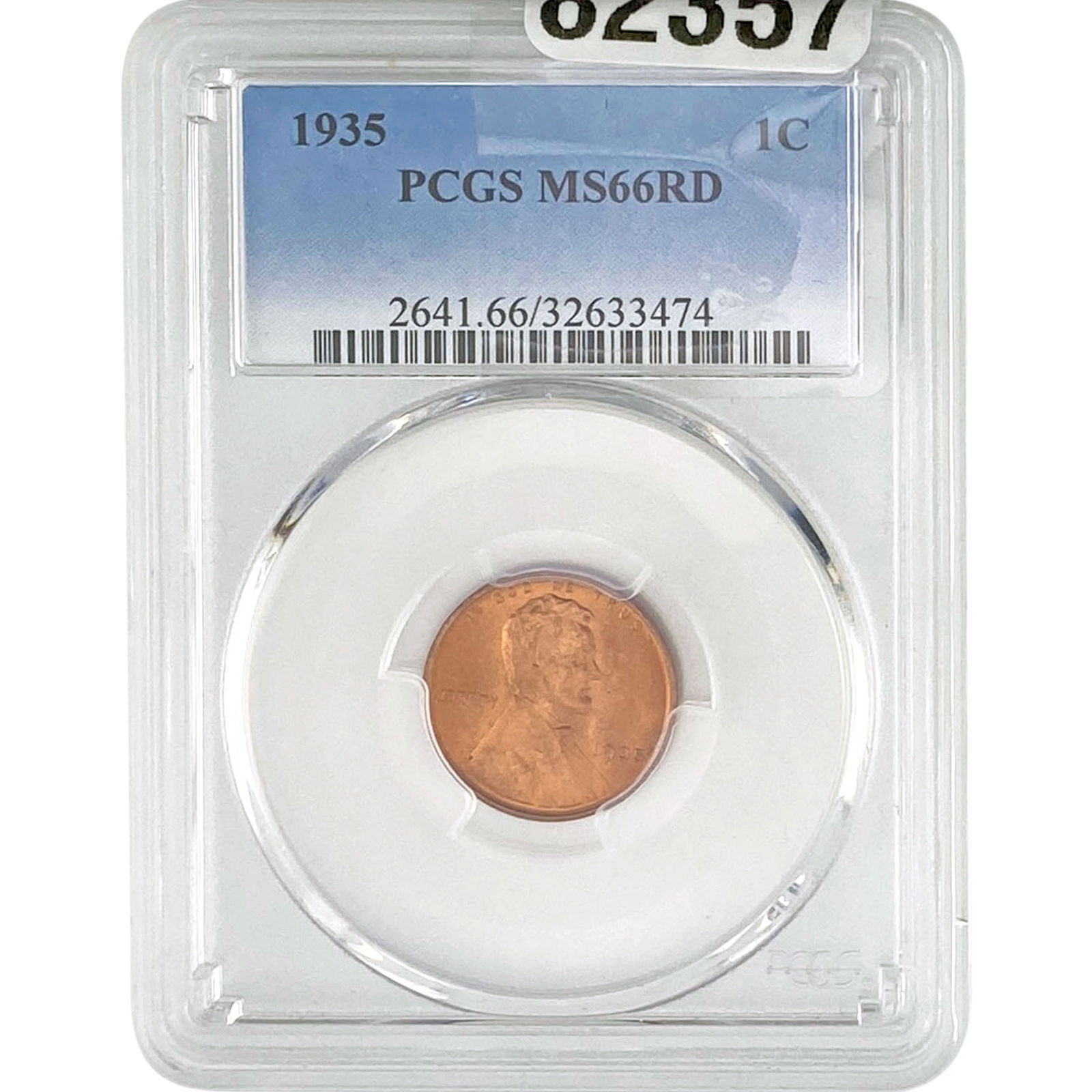 1935 Wheat Cent PCGS MS66 RD (1 of 2)