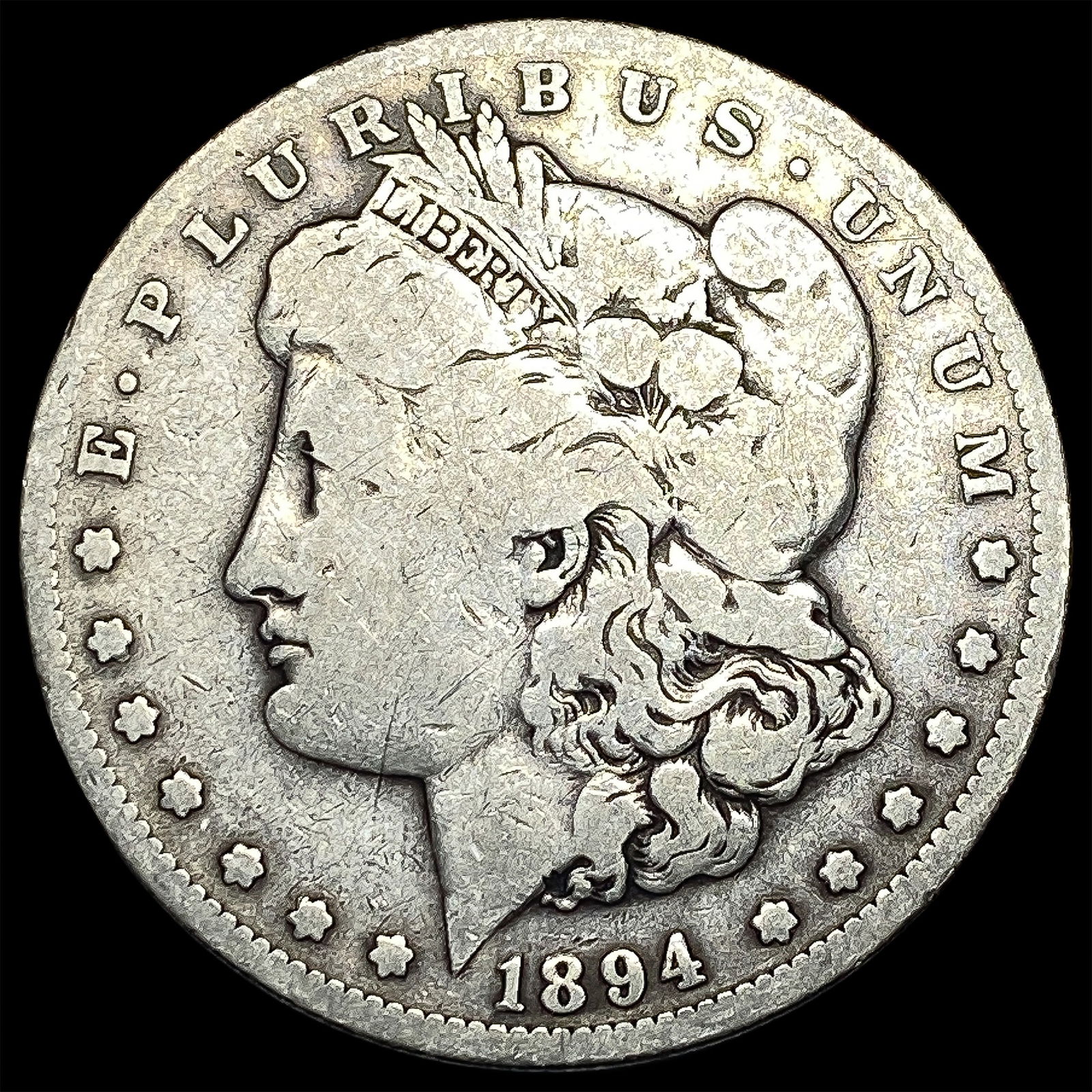 1894-S Silver Morgan Dollar NICELY CIRCULATED (1 of 2)