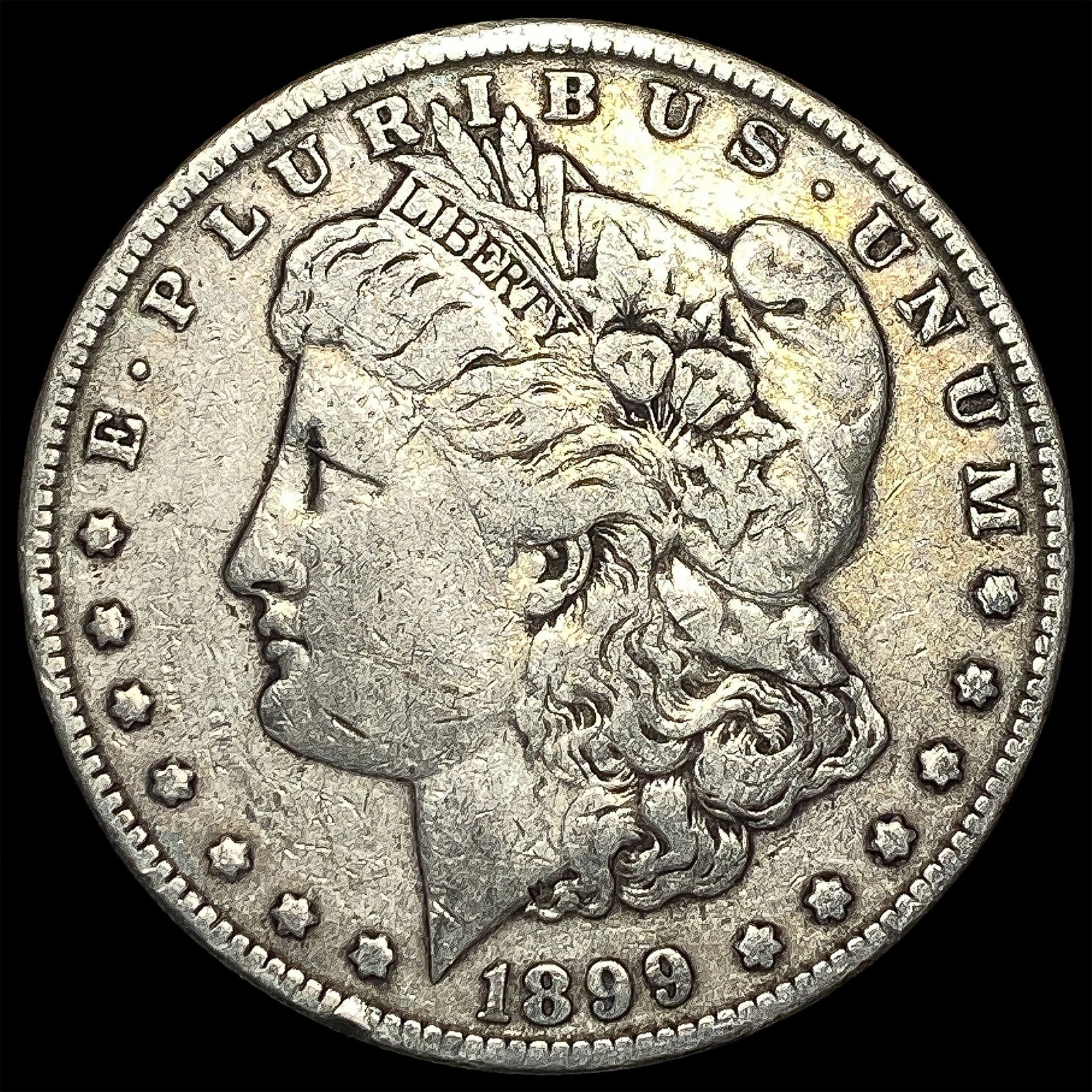 1899-S Silver Morgan Dollar NEARLY UNCIRCULATED (1 of 2)