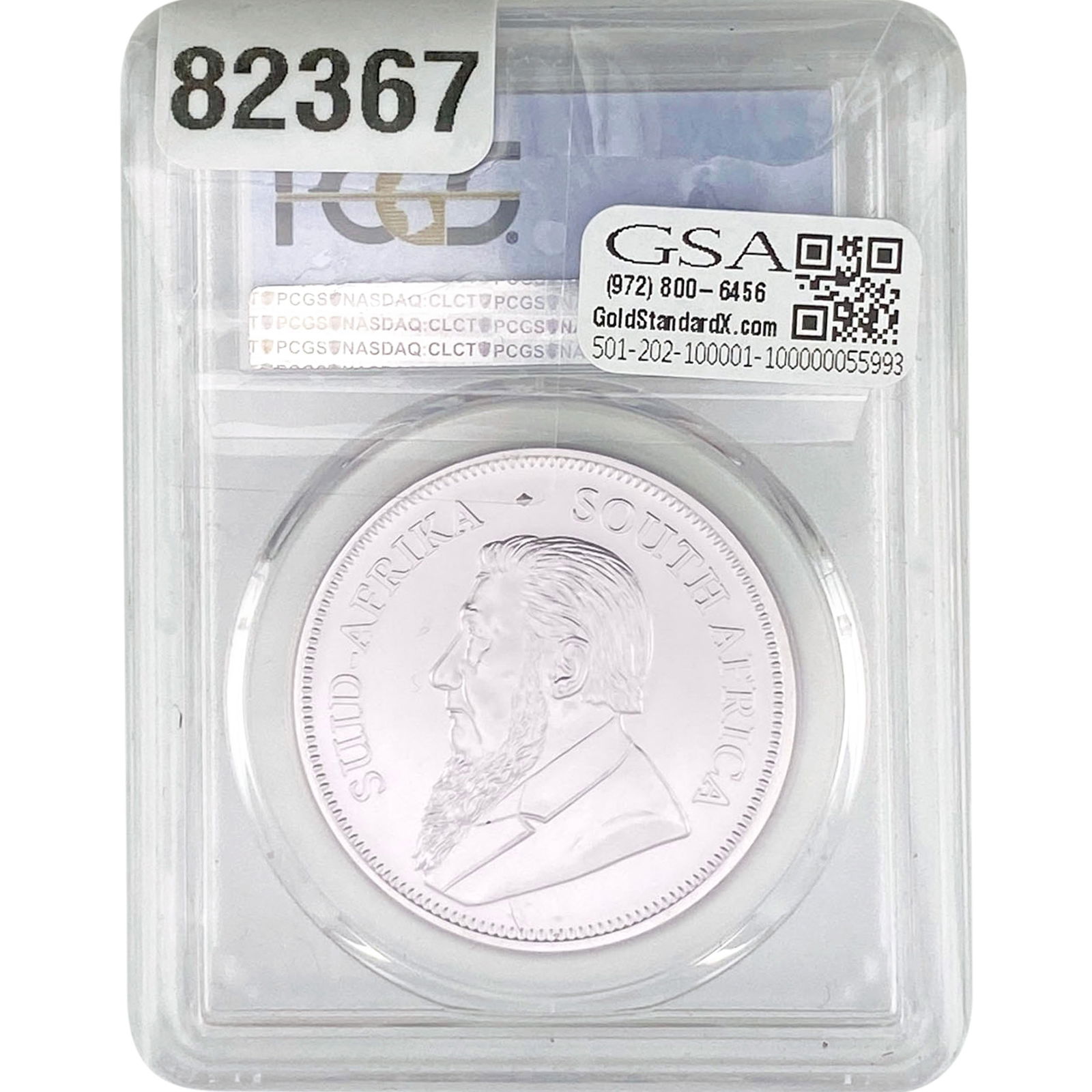 2020 PCGS MS70 South Africa 1 Rand 1oz Silver (1 of 2)