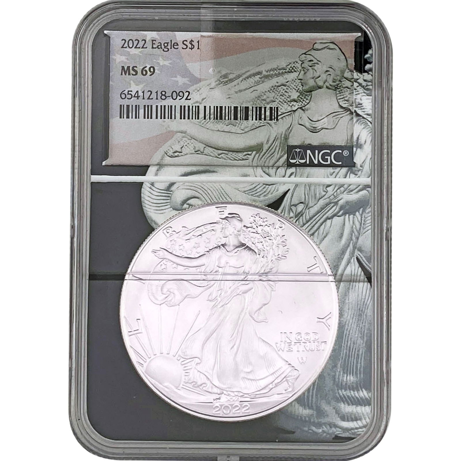 2022 NGC MS69 1oz Silver SE (1 of 2)