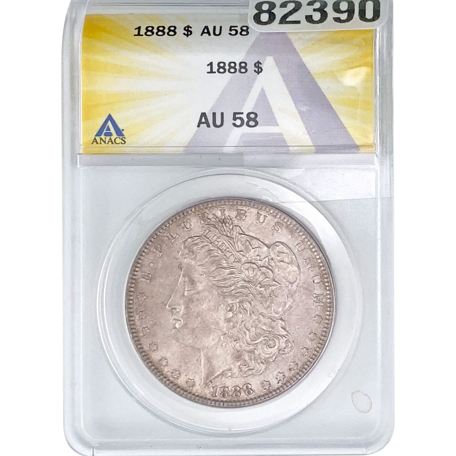1888 Morgan Silver Dollar ANACS AU58 (1 of 2)