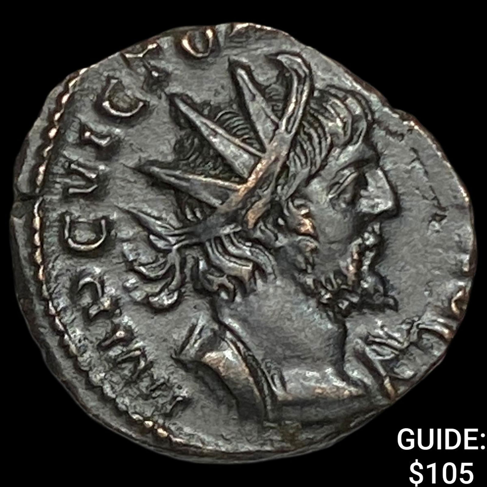 Romano-Gallic Victorinus 269-271 BI Dbl Denarius CHOICE AU: Romano-Gallic Victorinus 269-271 BI Dbl Denarius CHOICE AU