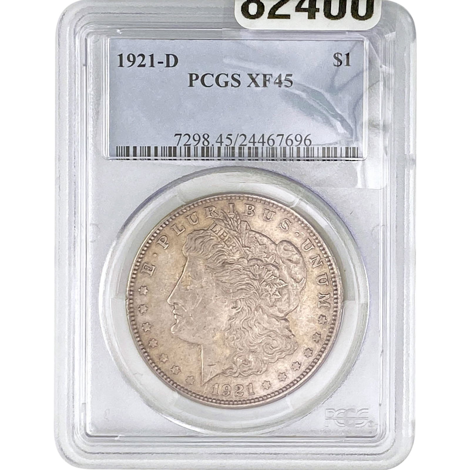 1921-D Morgan Silver Dollar PCGS XF45 (1 of 2)