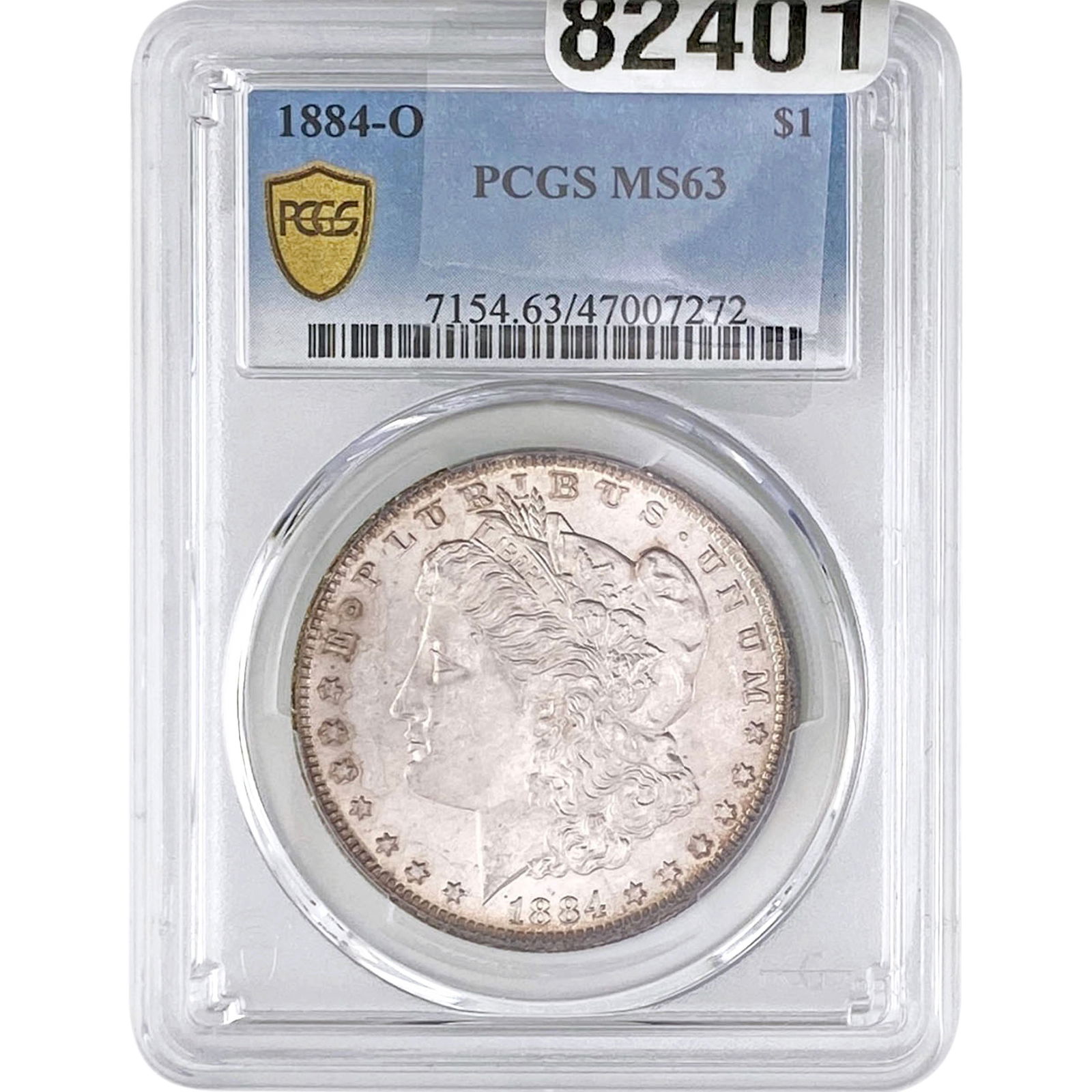 1884-O Morgan Silver Dollar PCGS MS63 (1 of 2)