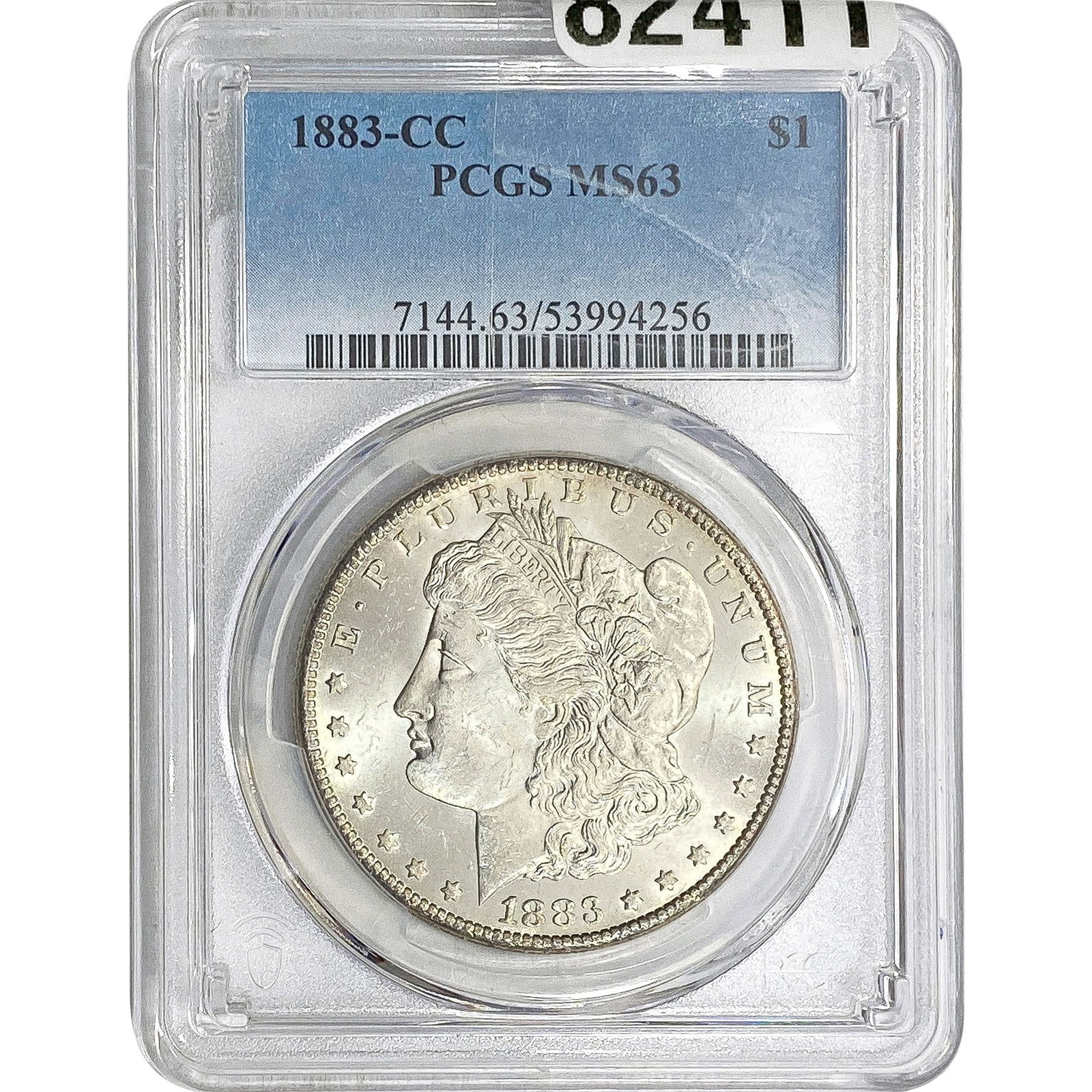 1883-CC Morgan Silver Dollar PCGS MS63 (1 of 2)