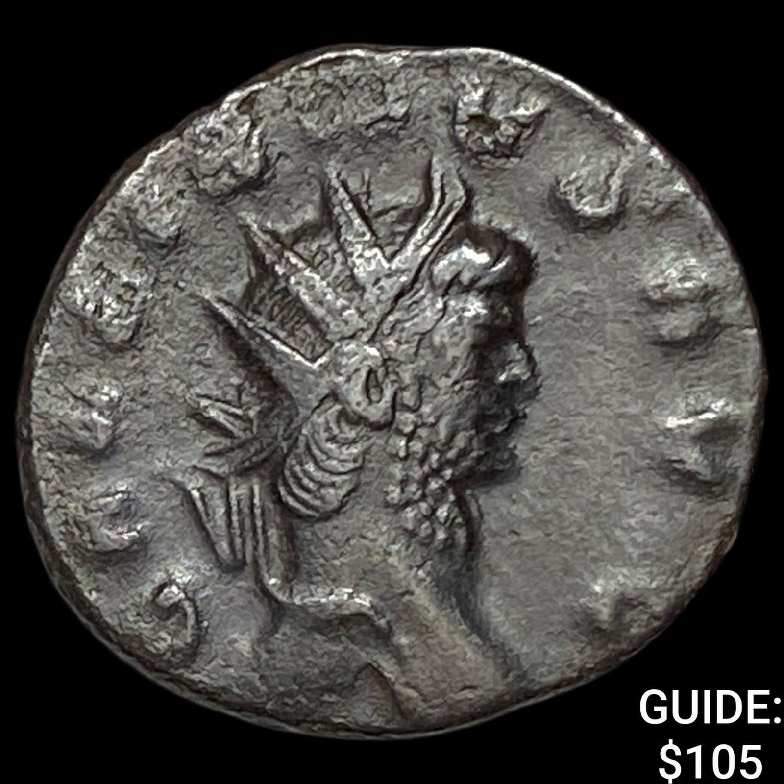 Roman Gallienus 253-268 AD BI Dbl Denarius CHOICE AU (1 of 2)