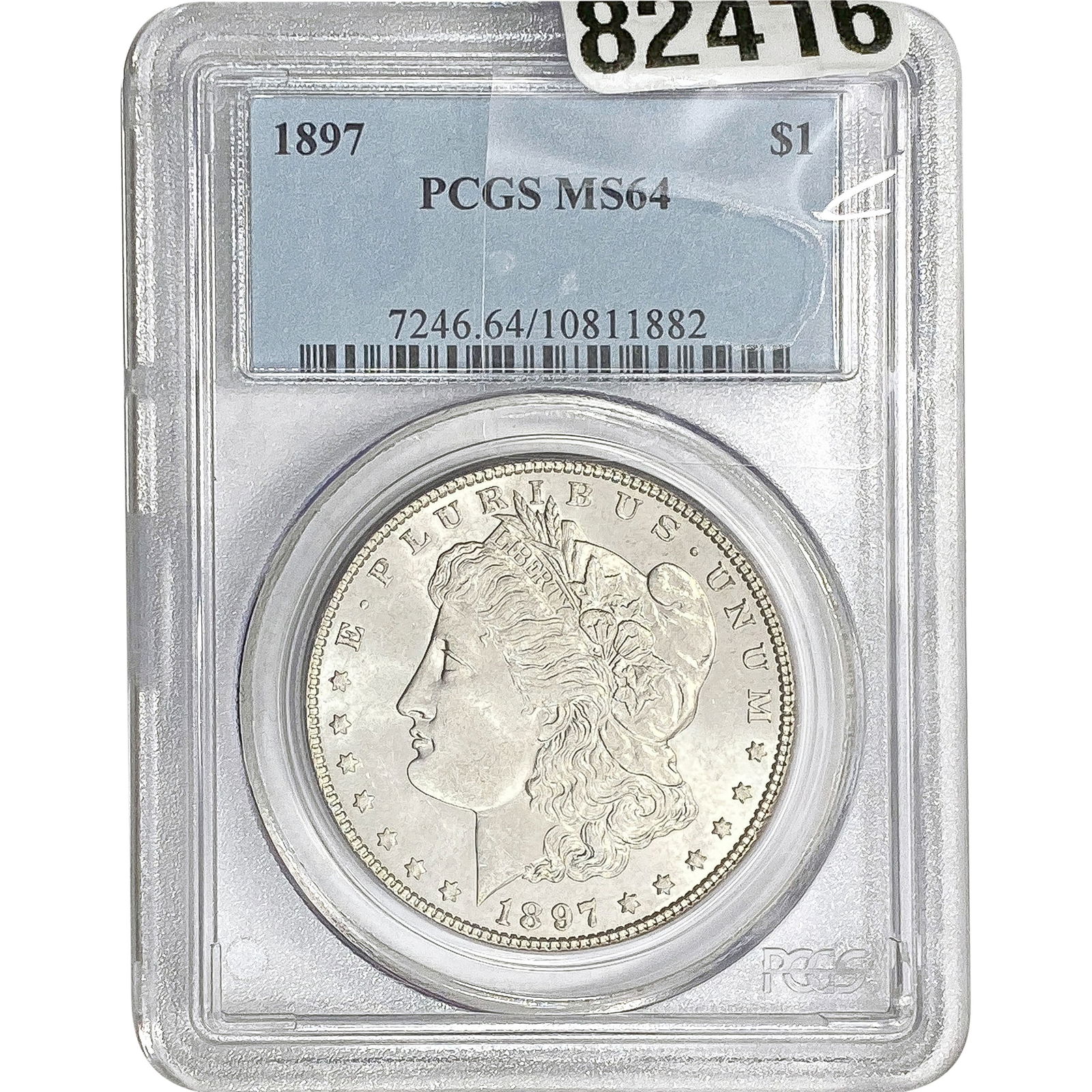 1897 Morgan Silver Dollar PCGS MS63 (1 of 2)