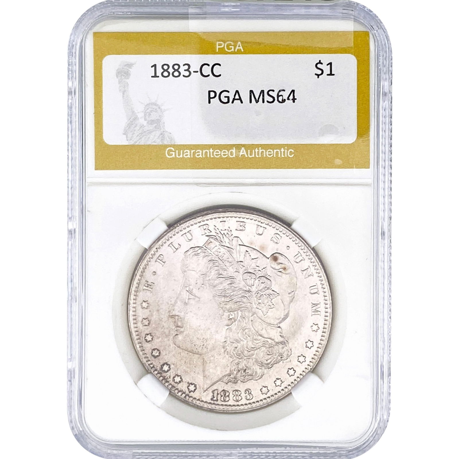 1883-CC Morgan Silver Dollar PGA MS64 (1 of 2)