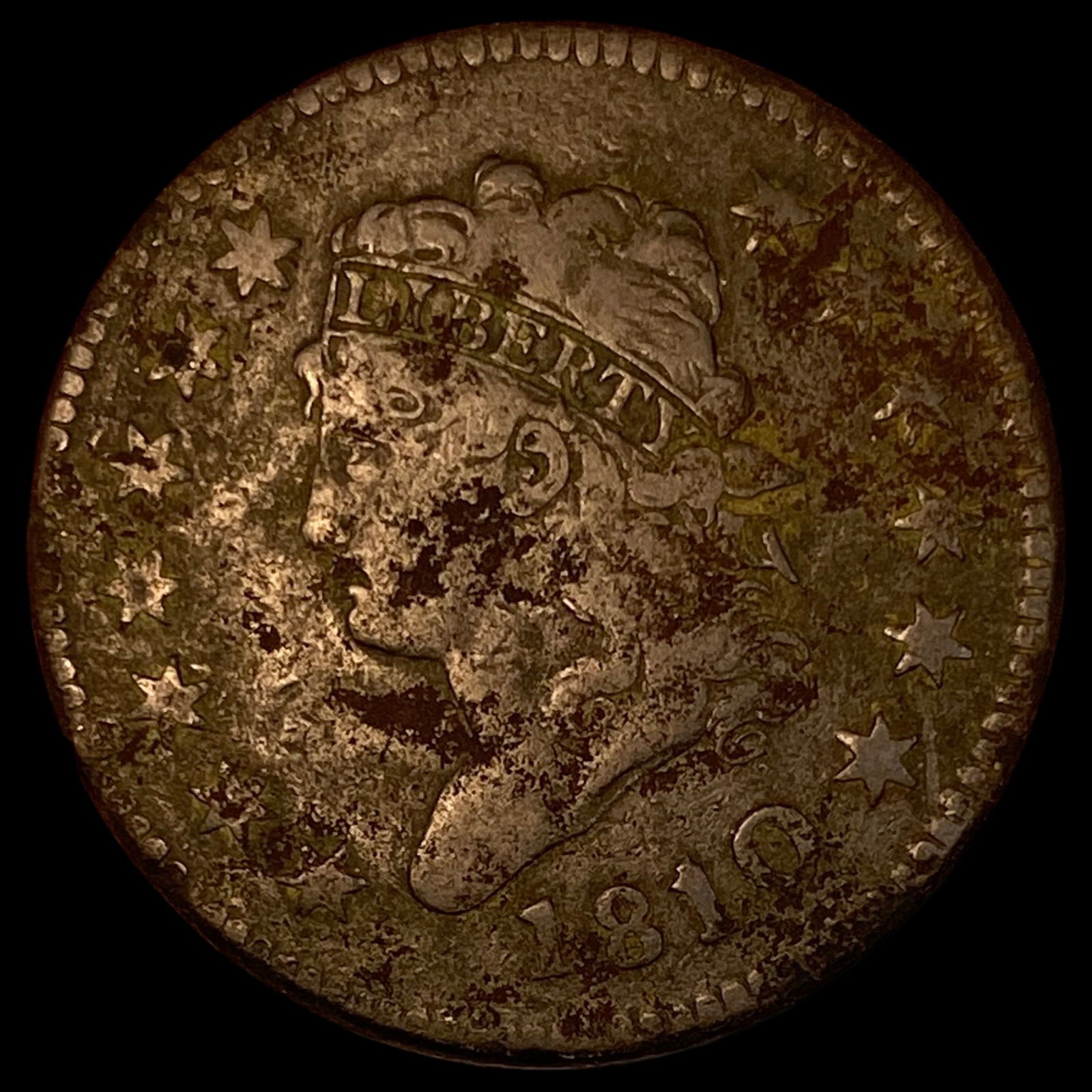 1810 Classic Head Large Cent HIGH GRADE (1 of 2)