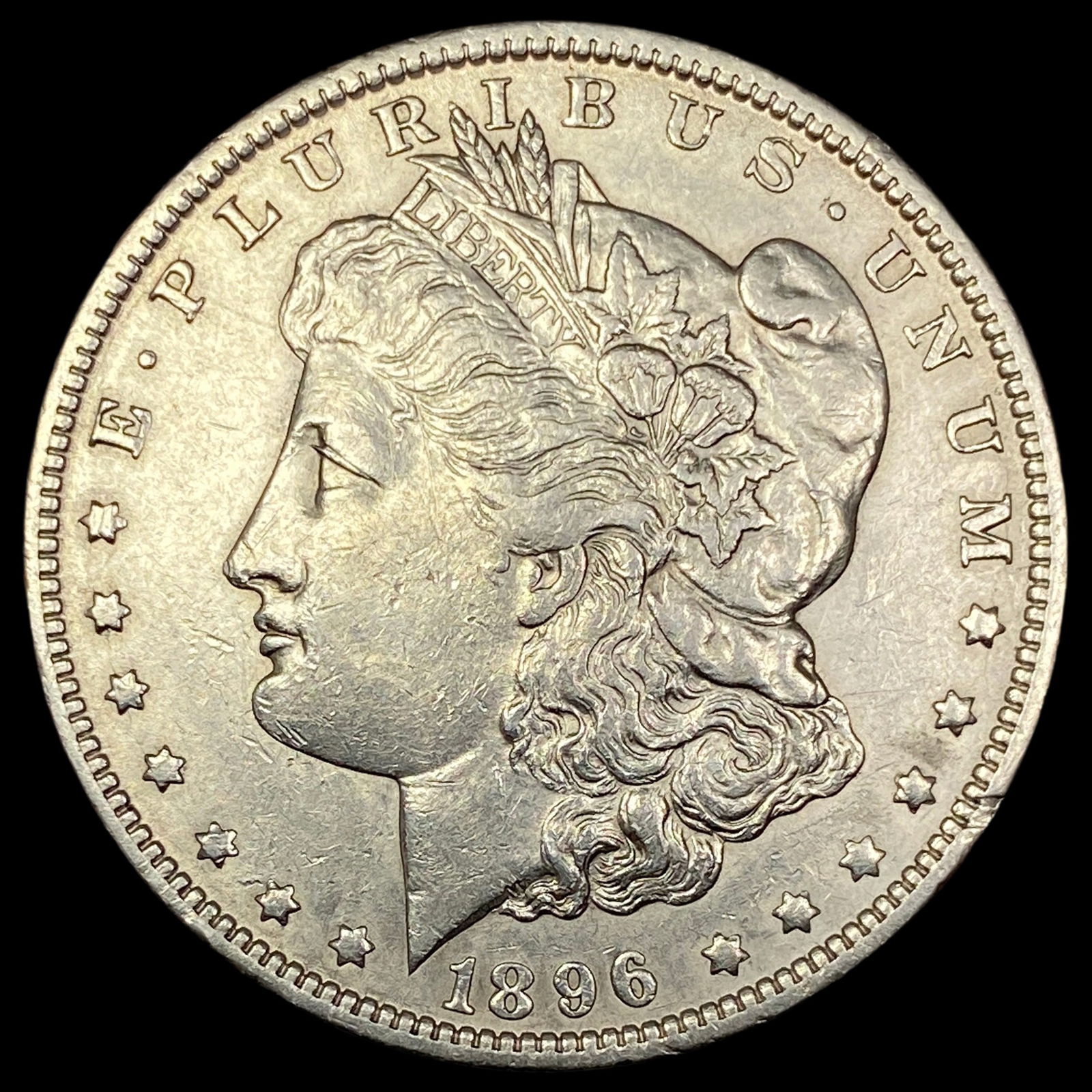 1896-O Silver Morgan Dollar CLOSELY UNCIRCULATED (1 of 2)