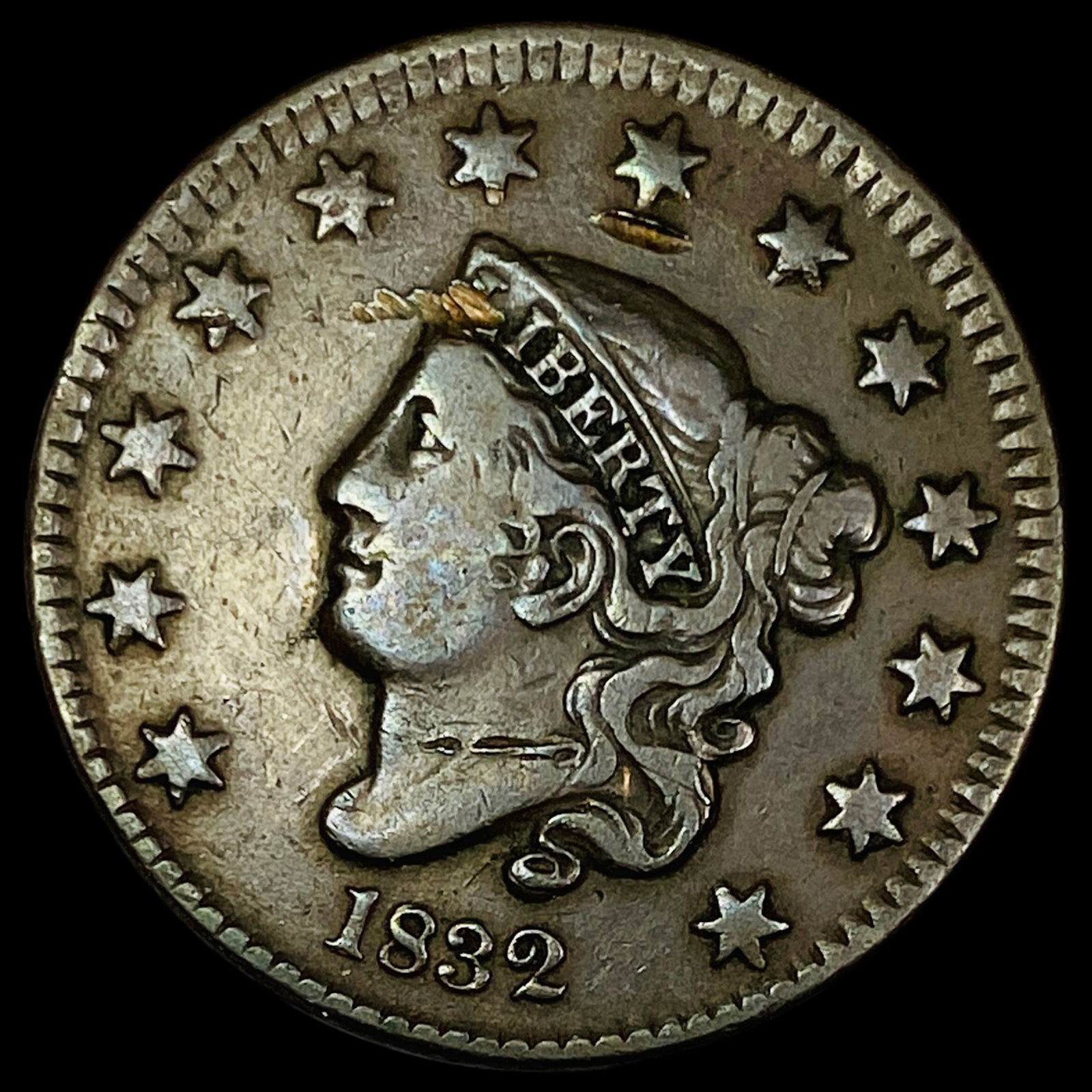 1832 Coronet Head Large Cent HIGH GRADE (1 of 2)