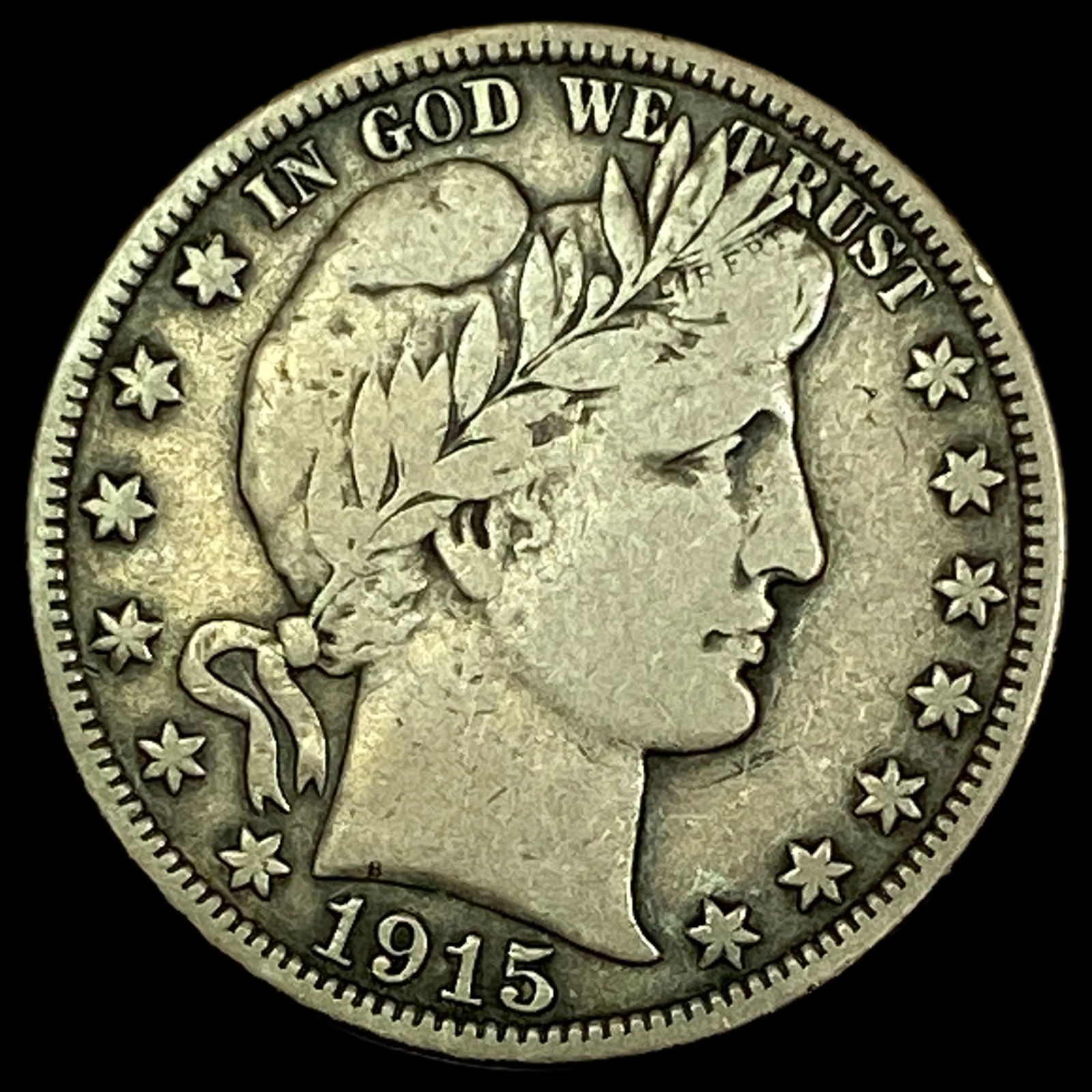 1915 Barber Half Dollar LIGHTLY CIRCULATED (1 of 2)