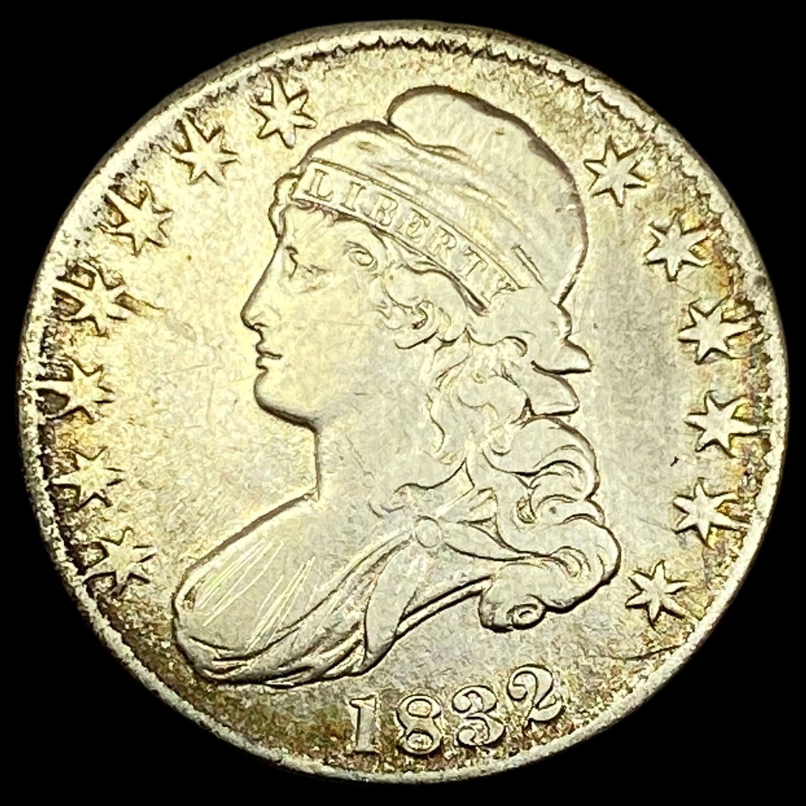 1832 Capped Bust Half Dollar NEARLY UNCIRCULATED (1 of 2)
