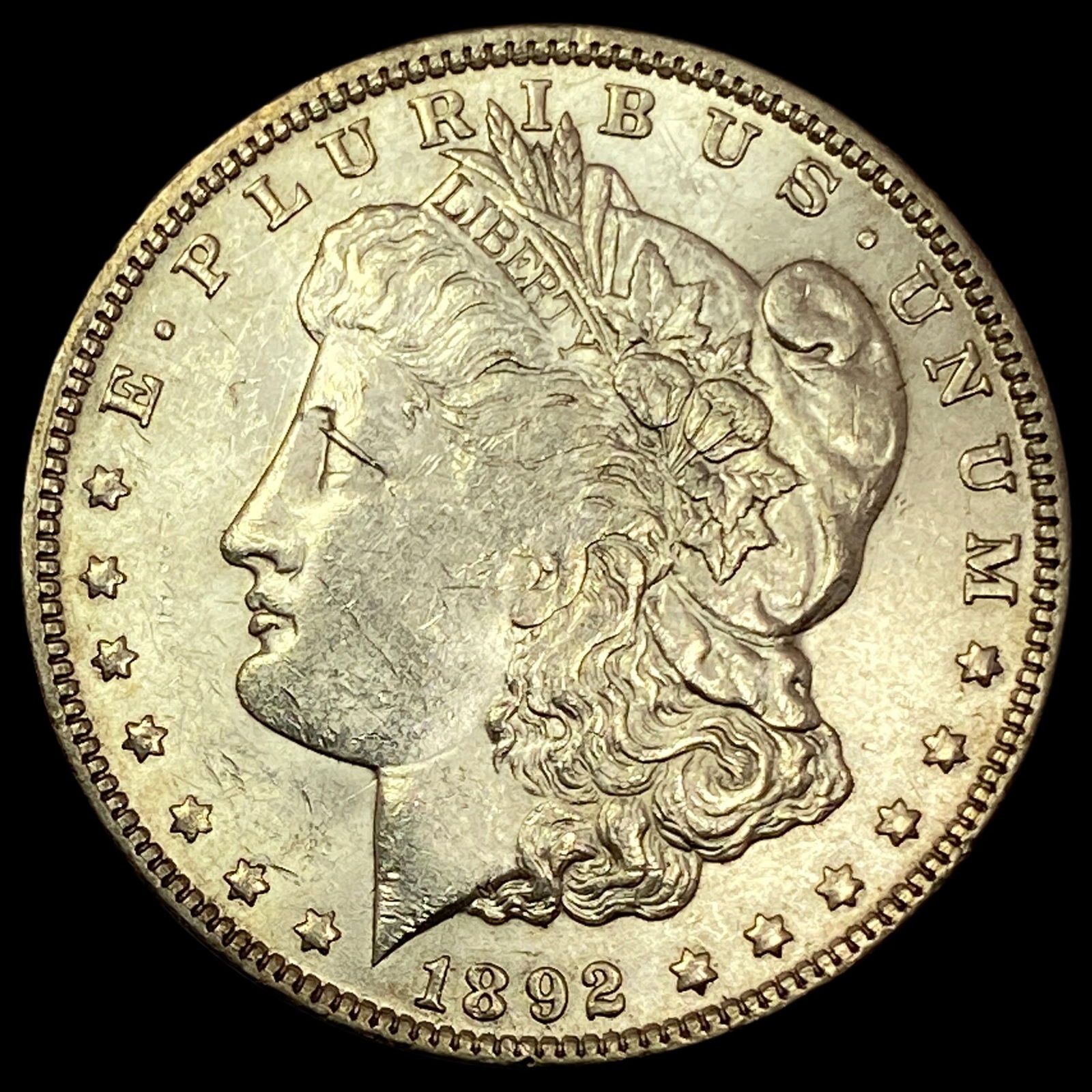 1892 Silver Morgan Dollar CLOSELY UNCIRCULATED (1 of 2)