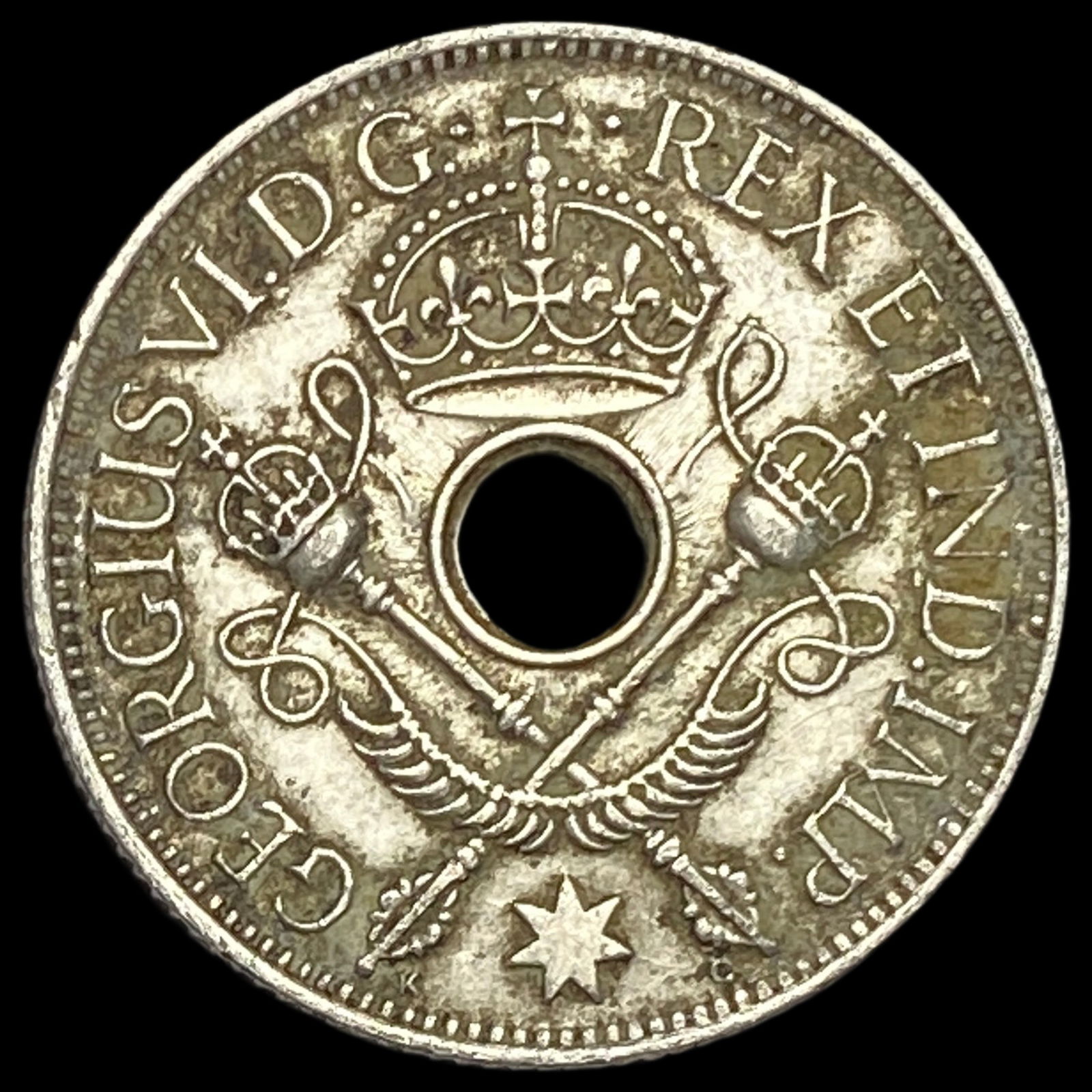 1945 New Guinea Silver Shilling UNCIRCULATED (1 of 2)