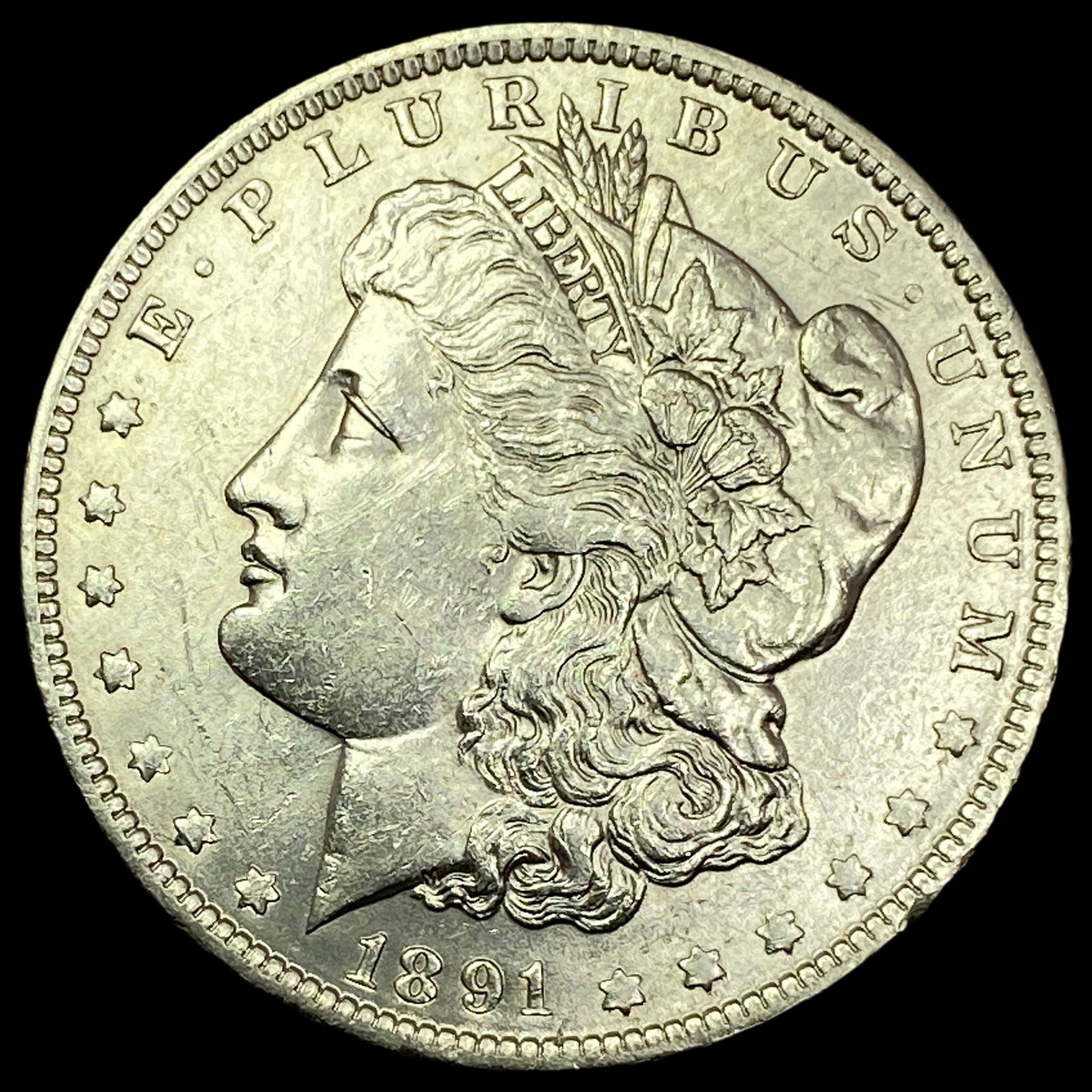 1891-O Silver Morgan Dollar CLOSELY UNCIRCULATED (1 of 2)