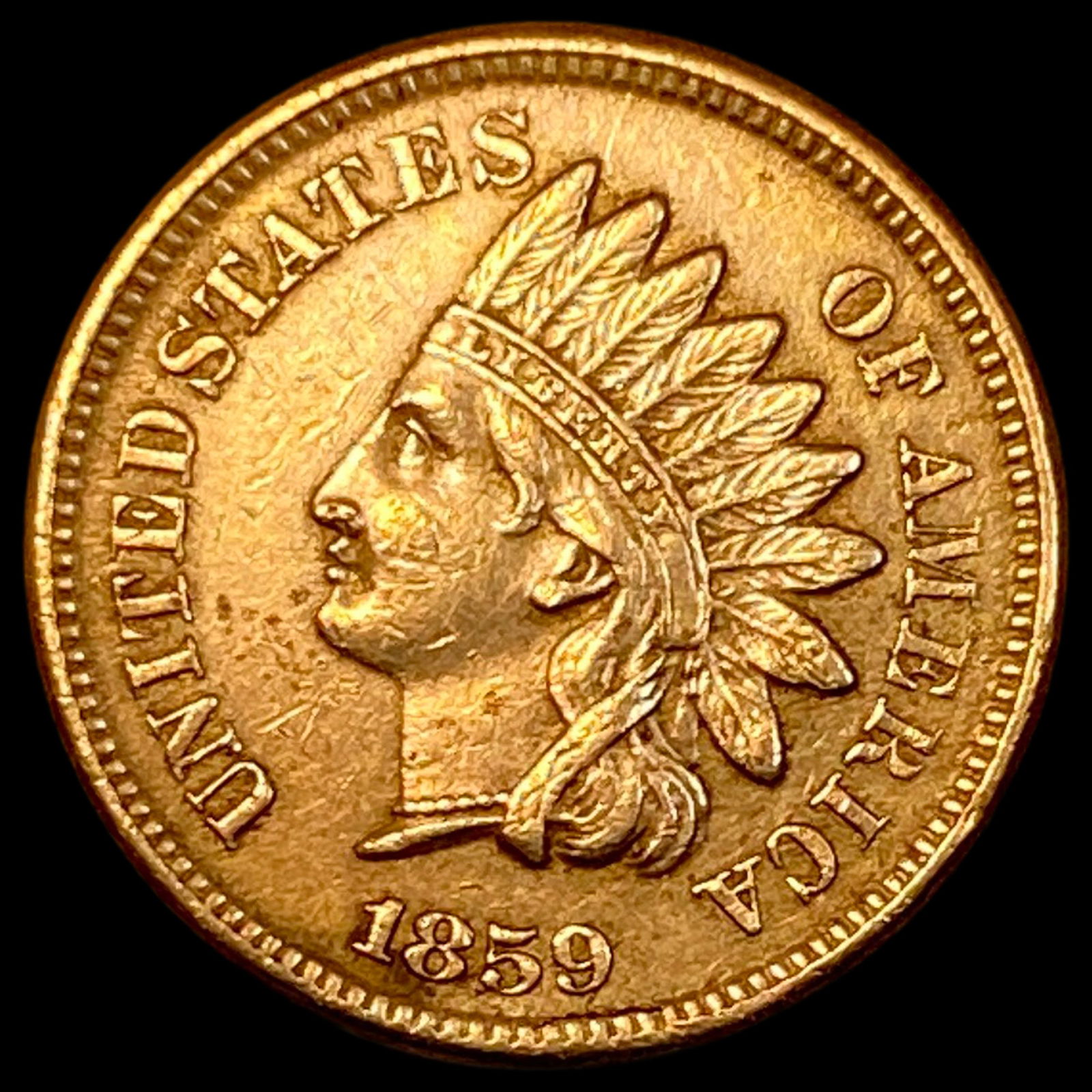 1859 Indian Head Cent UNCIRCULATED (1 of 2)
