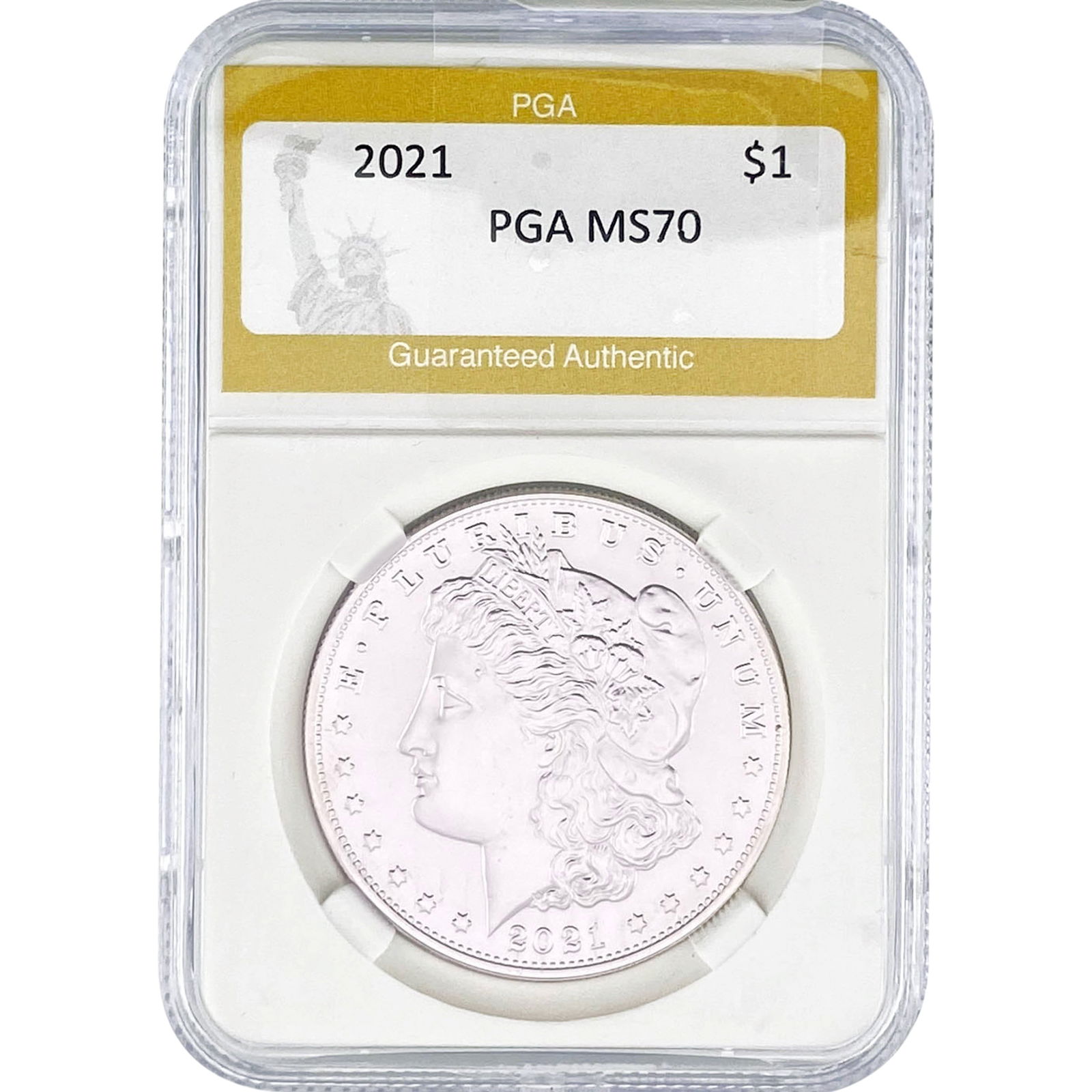 2021 Morgan Silver Dollar PGA MS70 (1 of 2)
