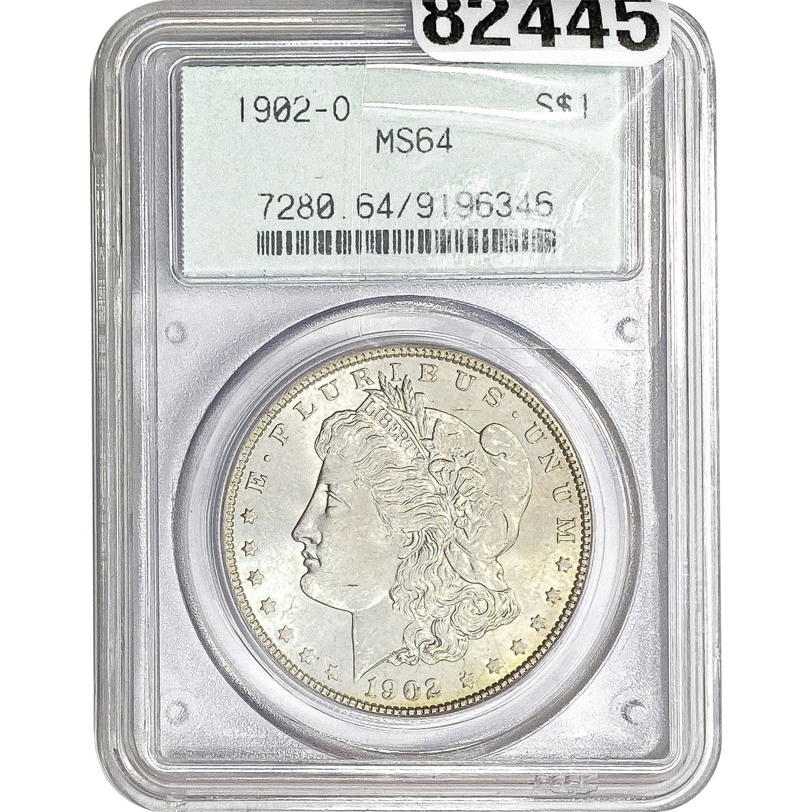 1902-O Morgan Silver Dollar PCGS MS64 (1 of 2)