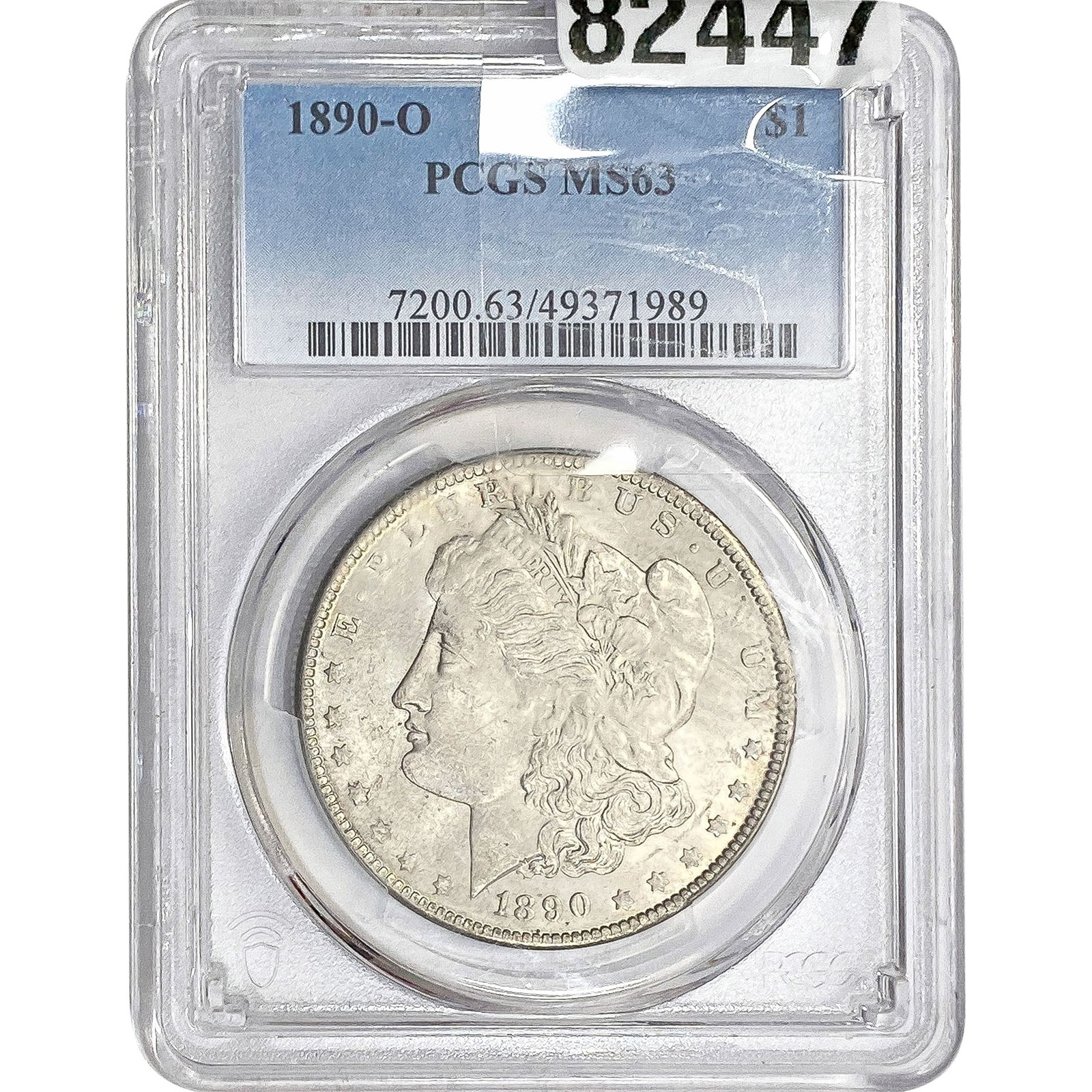 1890-O Morgan Silver Dollar PCGS MS63 (1 of 2)