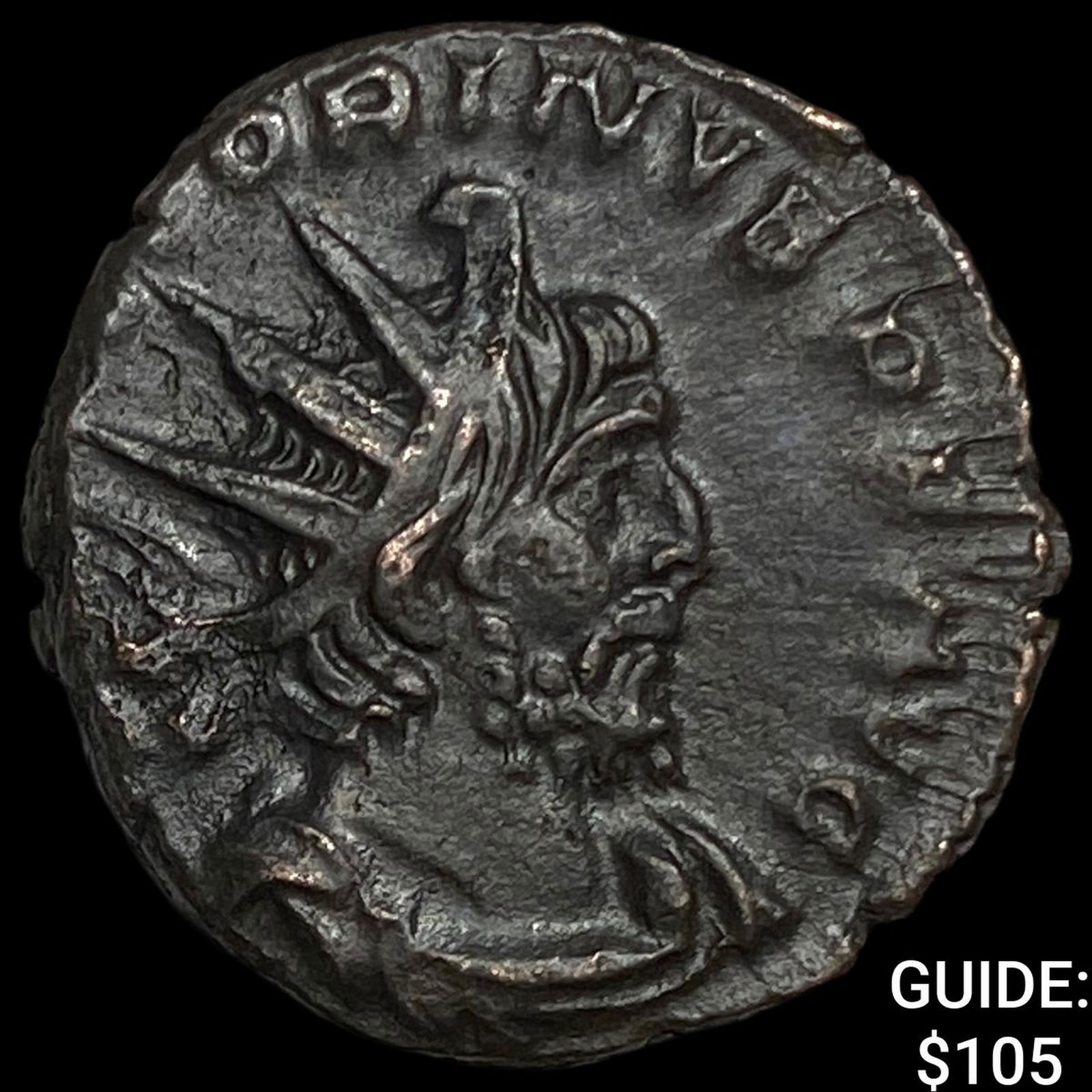 Romano-Gallic Victorinus 269-271 BI Dbl Denarius CHOICE AU: Romano-Gallic Victorinus 269-271 BI Dbl Denarius CHOICE AU