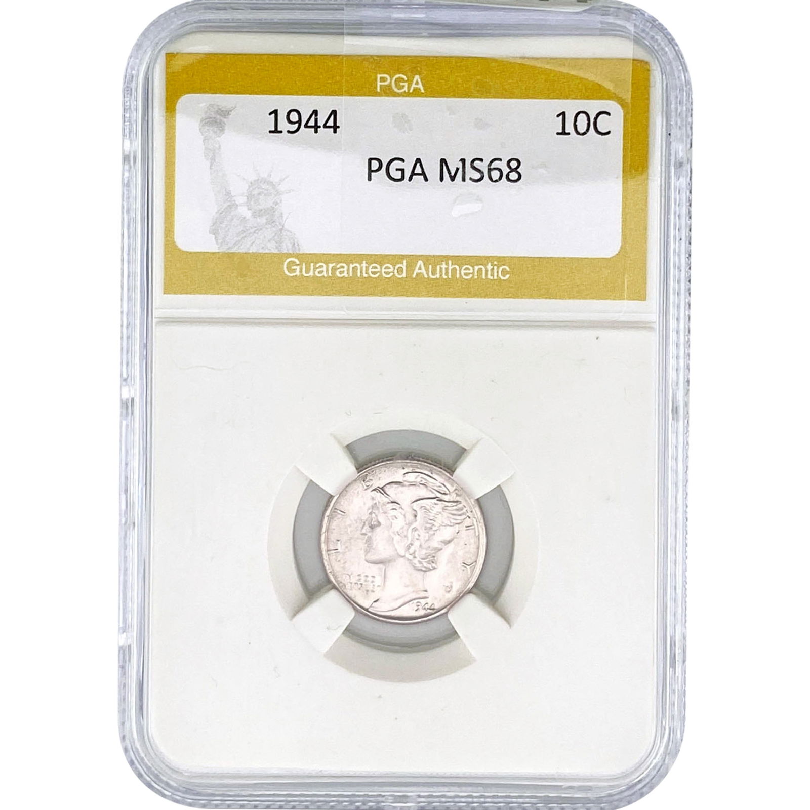 1944 Mercury Silver Dime PGA MS68 (1 of 2)
