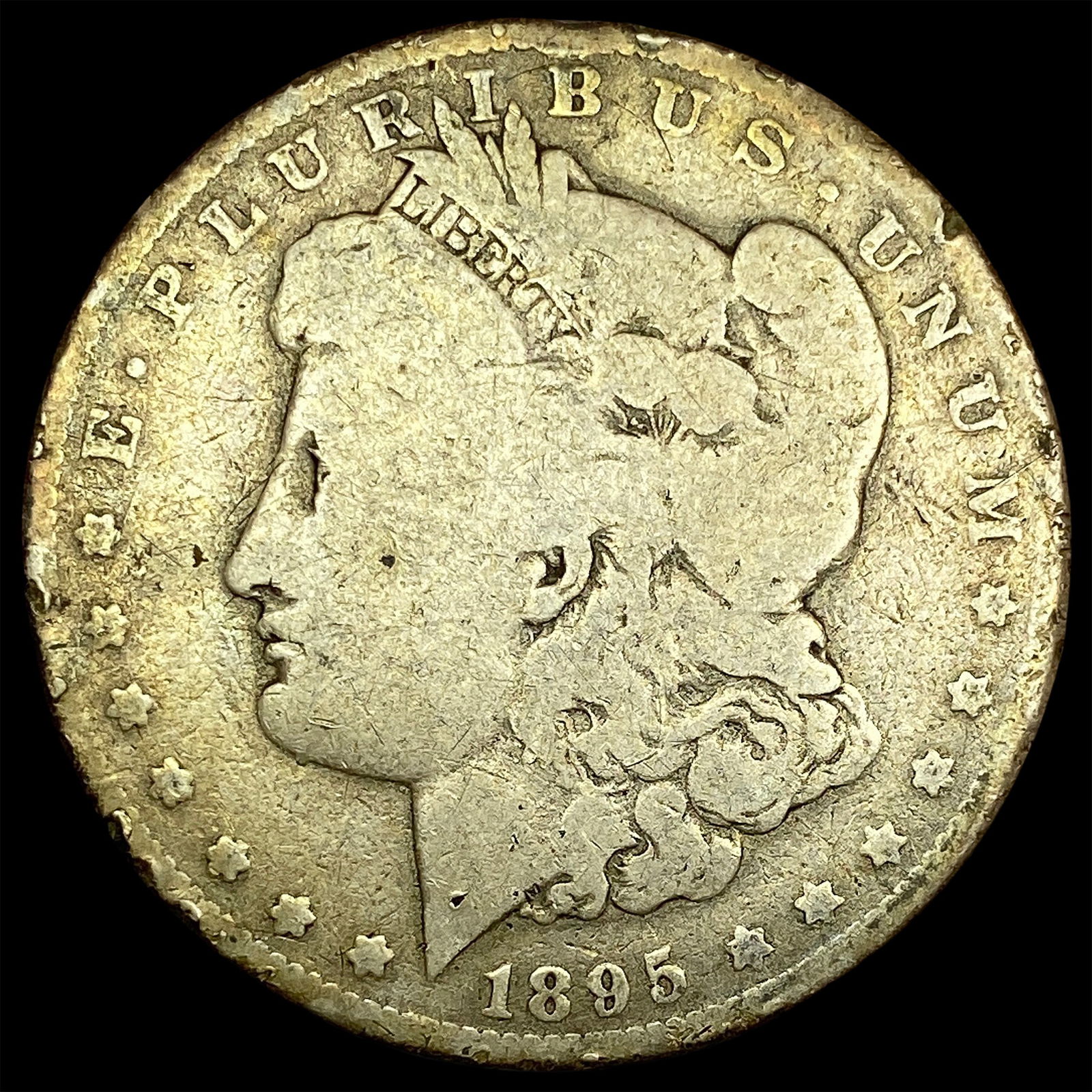 1895-O Silver Morgan Dollar NICELY CIRCULATED: 1895-O Silver Morgan Dollar NICELY CIRCULATED