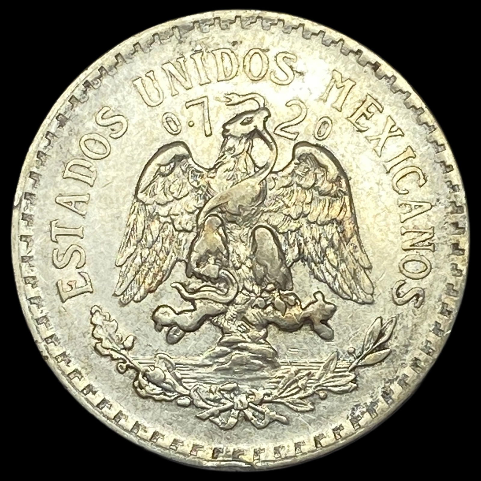 1922 Mexico Silver 1 Peso CLOSELY UNCIRCULATED (1 of 2)