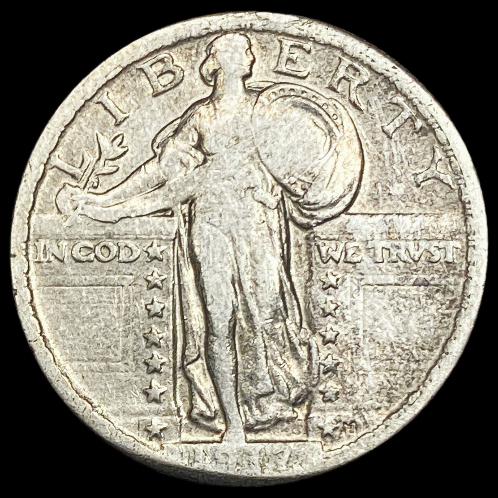 1917 Type 2 Standing Liberty Quarter LIGHTLY CIRCULATED (1 of 2)