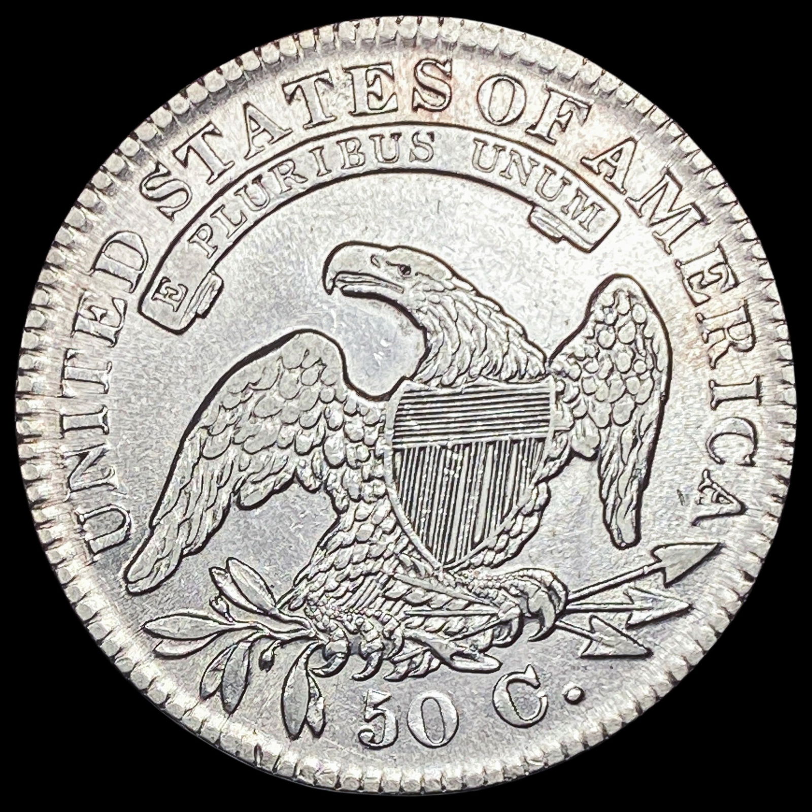 1832 Capped Bust Half Dollar UNCIRCULATED - 2