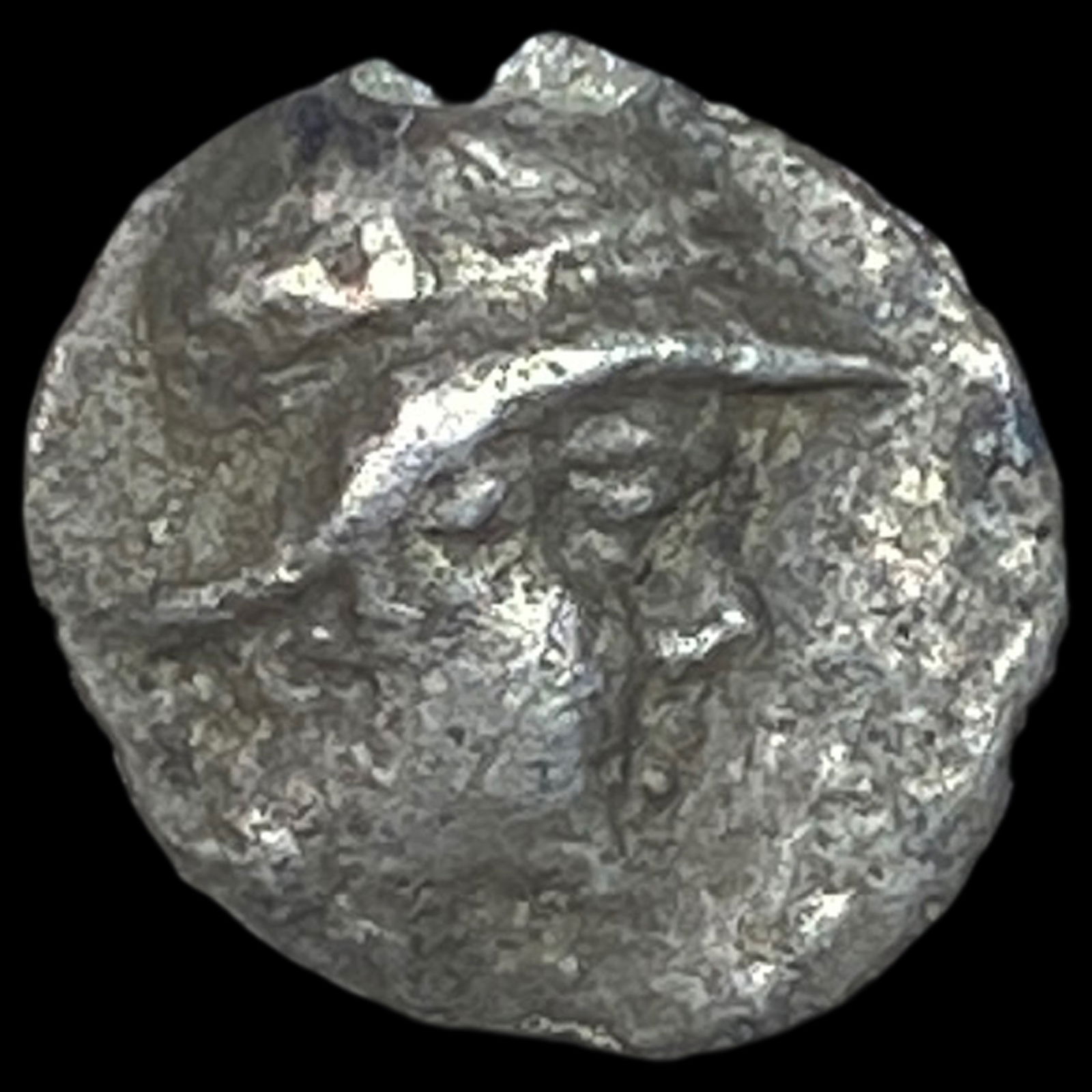Bactria Eucratides 171-135 BC Silver Obol NEARLY UNCIRCULATED: Bactria Eucratides 171-135 BC Silver Obol NEARLY UNCIRCULATED