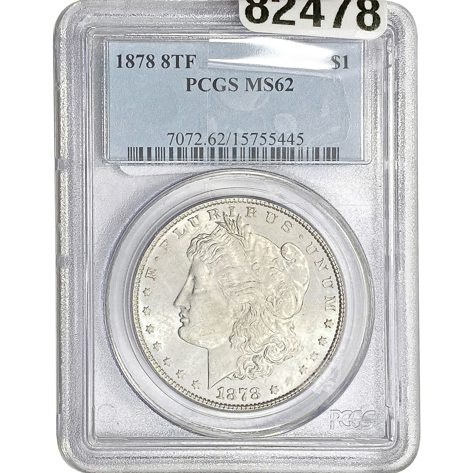 1878 Morgan Silver Dollar PCGS MS62 (1 of 2)